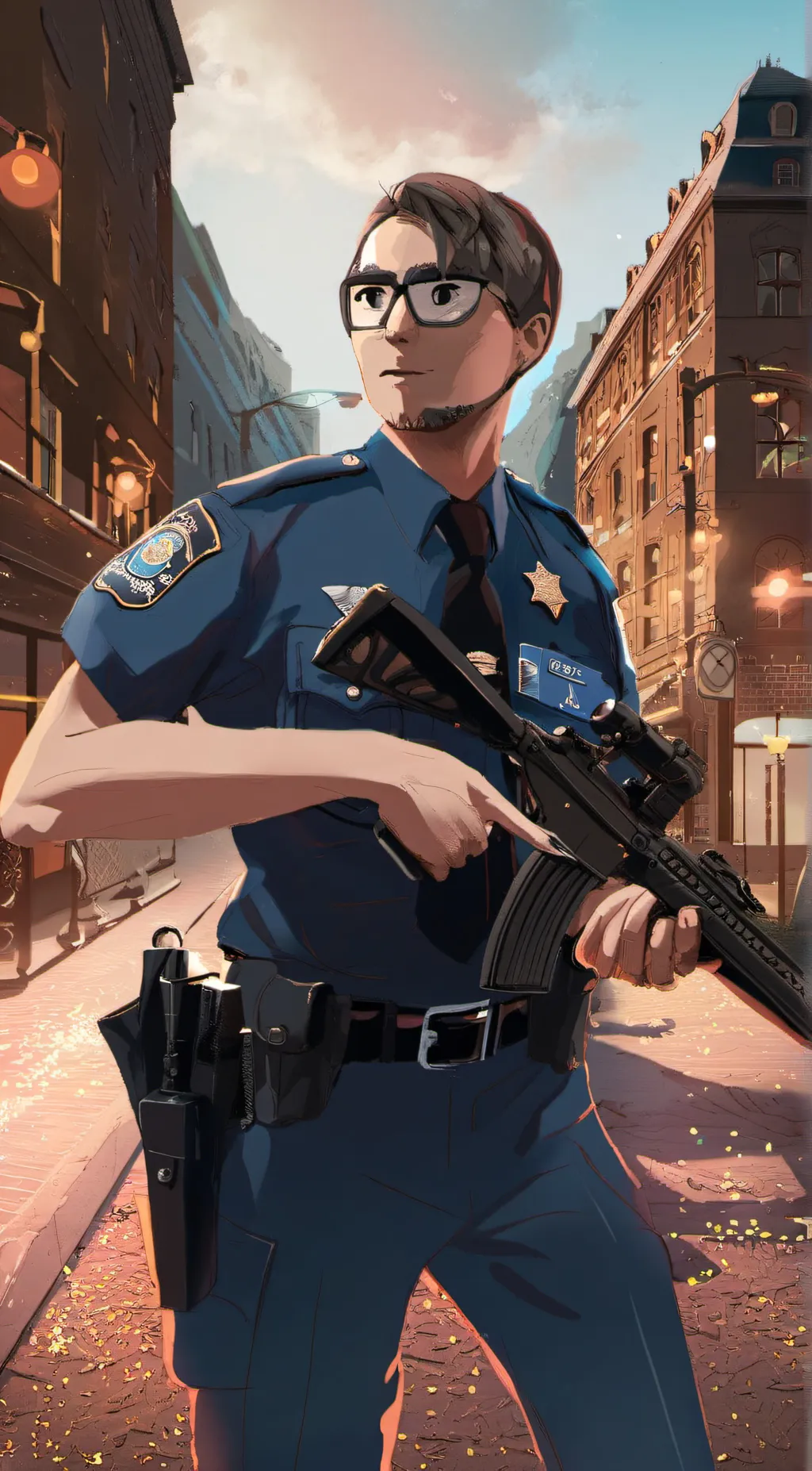 Talkie AI - Chat with officer jason