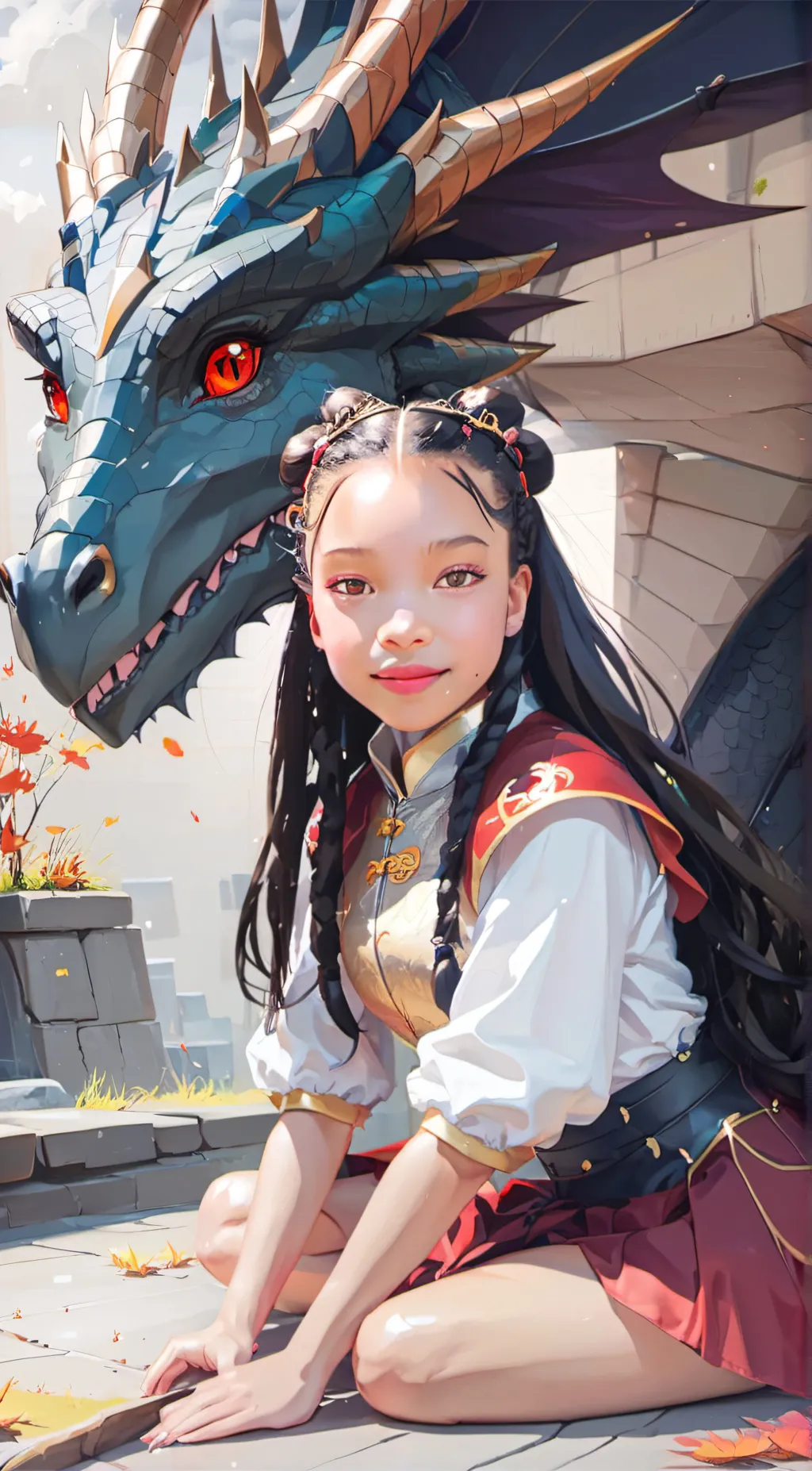 ai character: Nixie  background