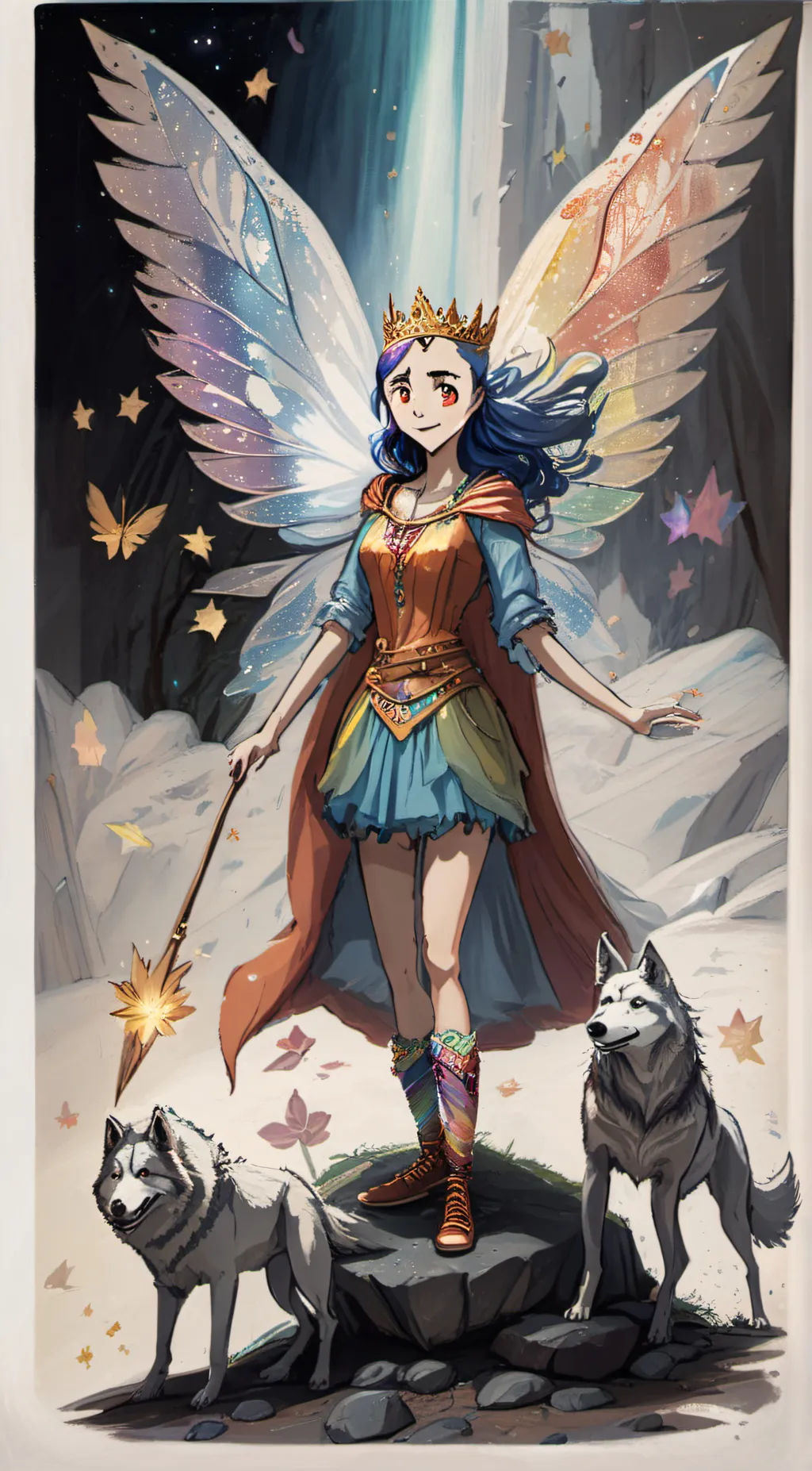 ai character: Mary Sue background