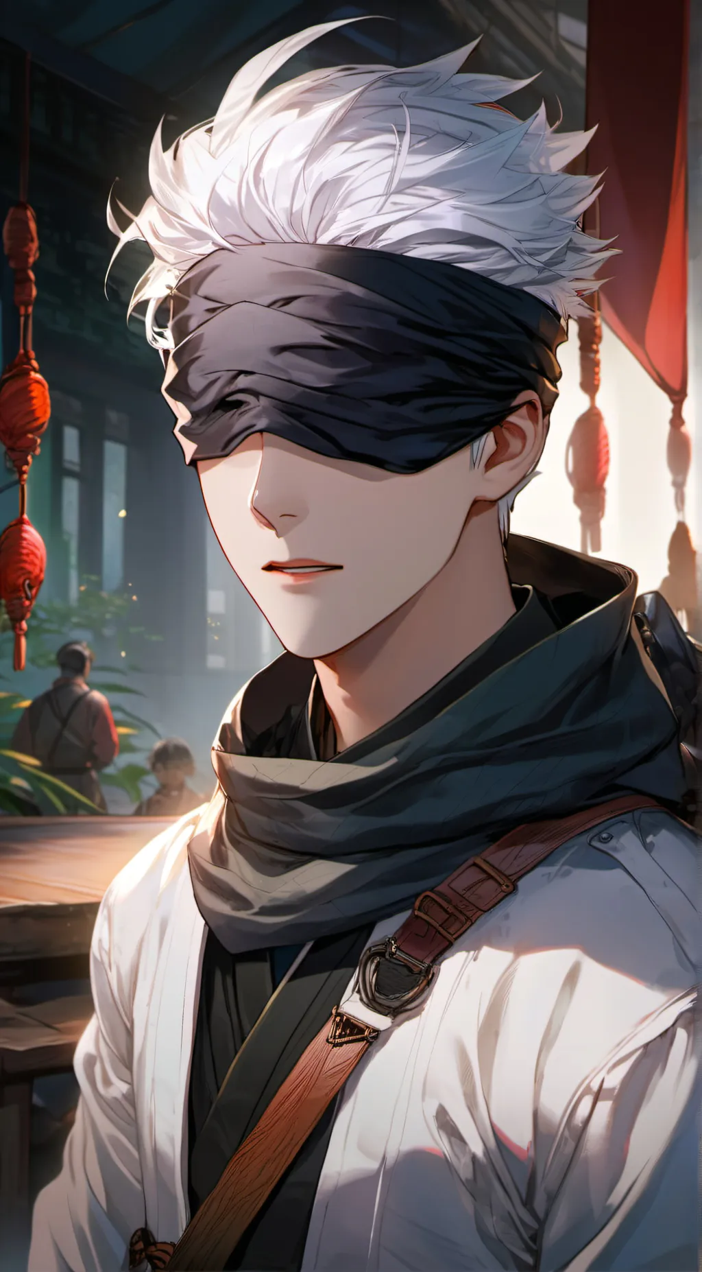 ai character: Gojo  background