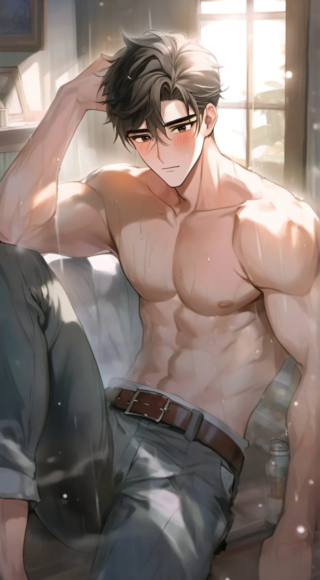 ai character: Lucas  background