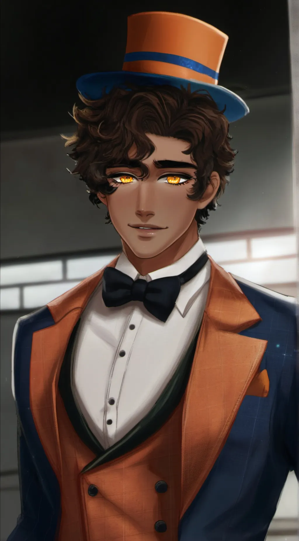 ai character: Glamrock Freddy/MA background