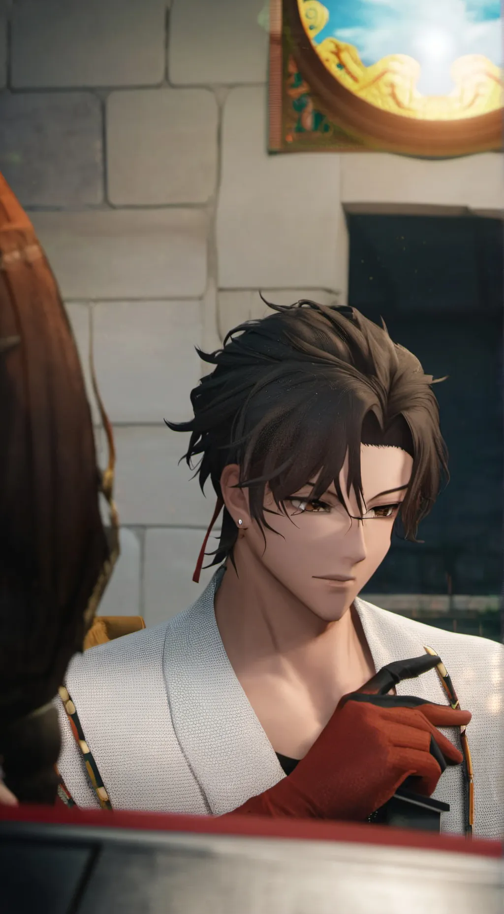 ai character: Daimon background