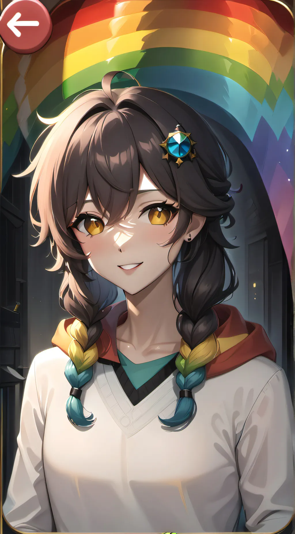 ai character: Christiana Giftie background