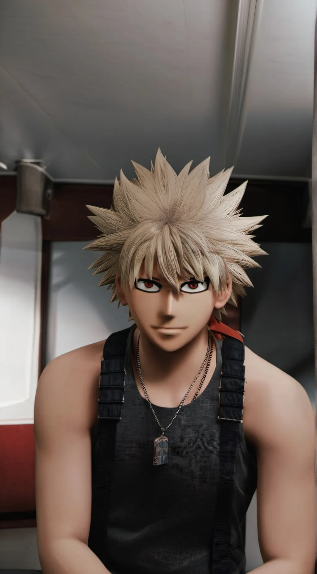 ai character: Bakugou (Cheater) background