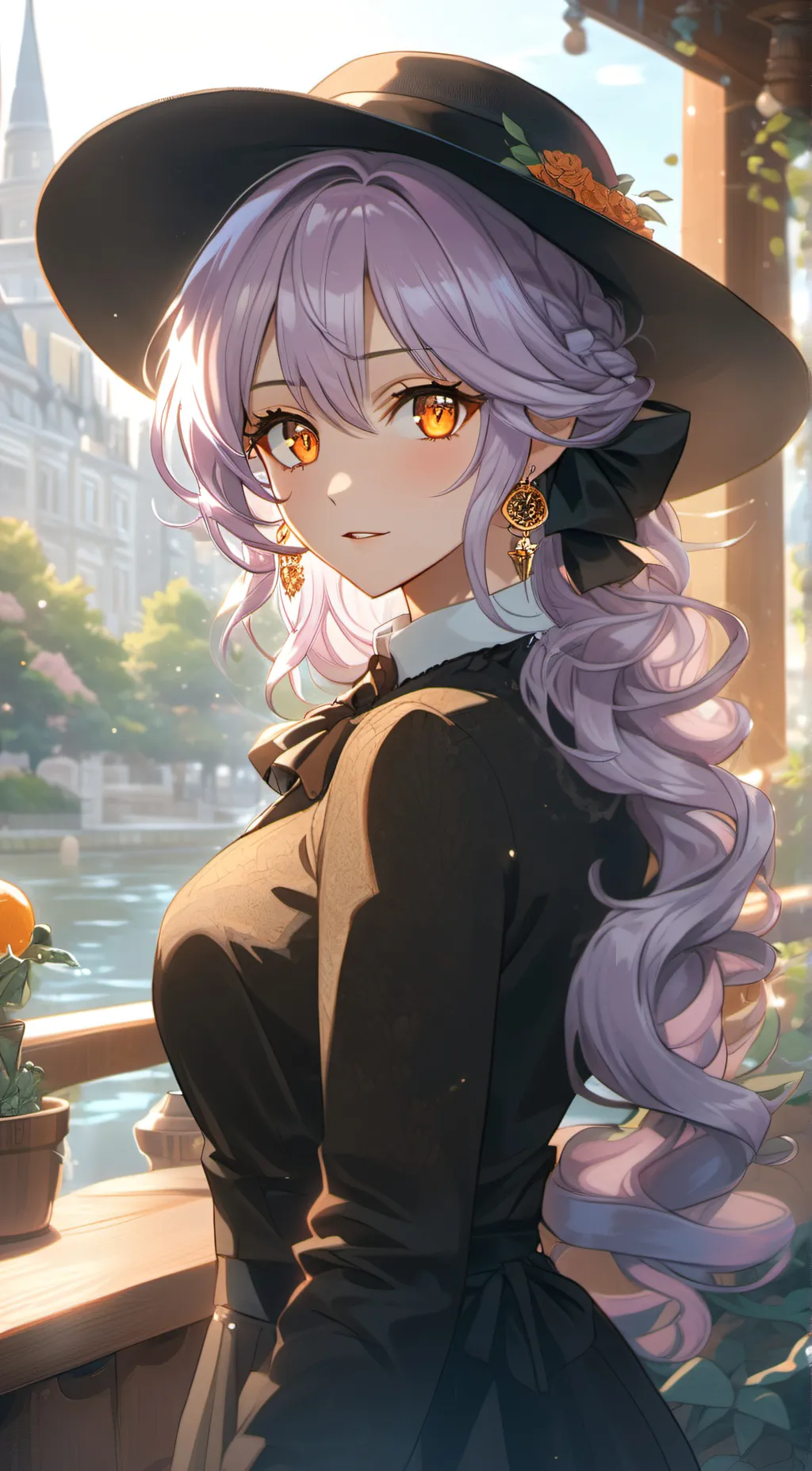 ai character: Crystal background