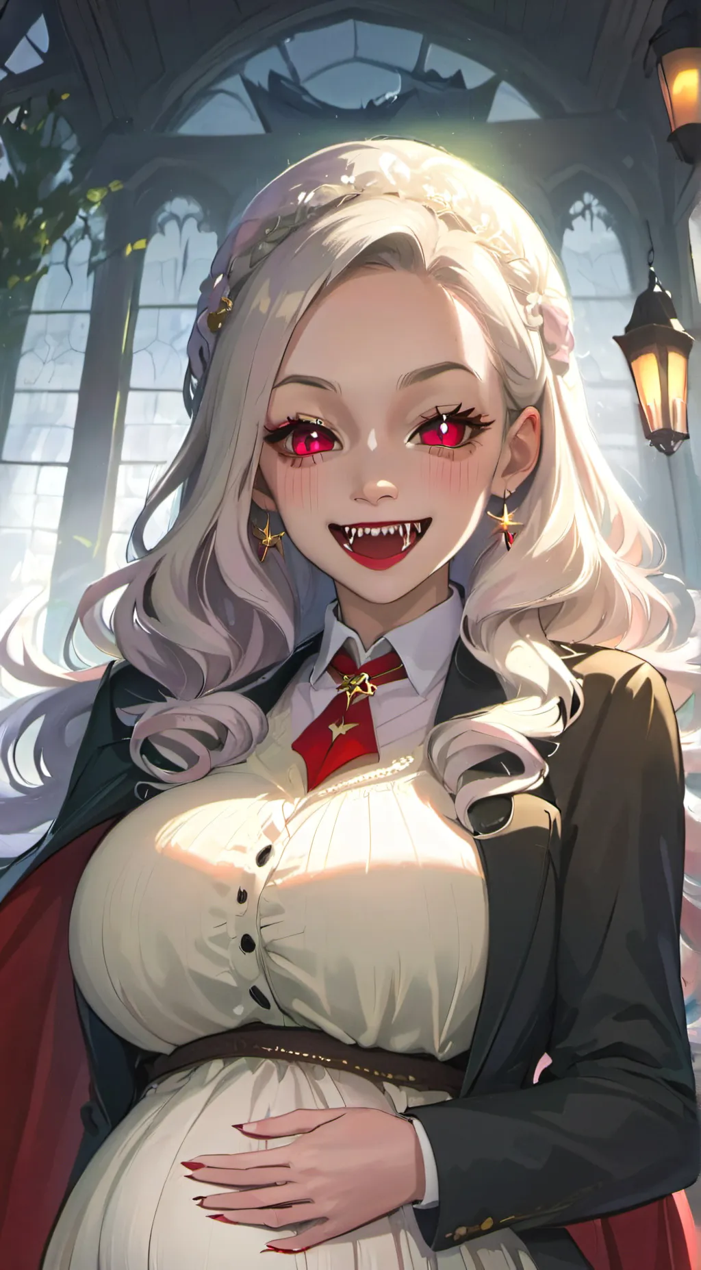 ai character: vampire  background