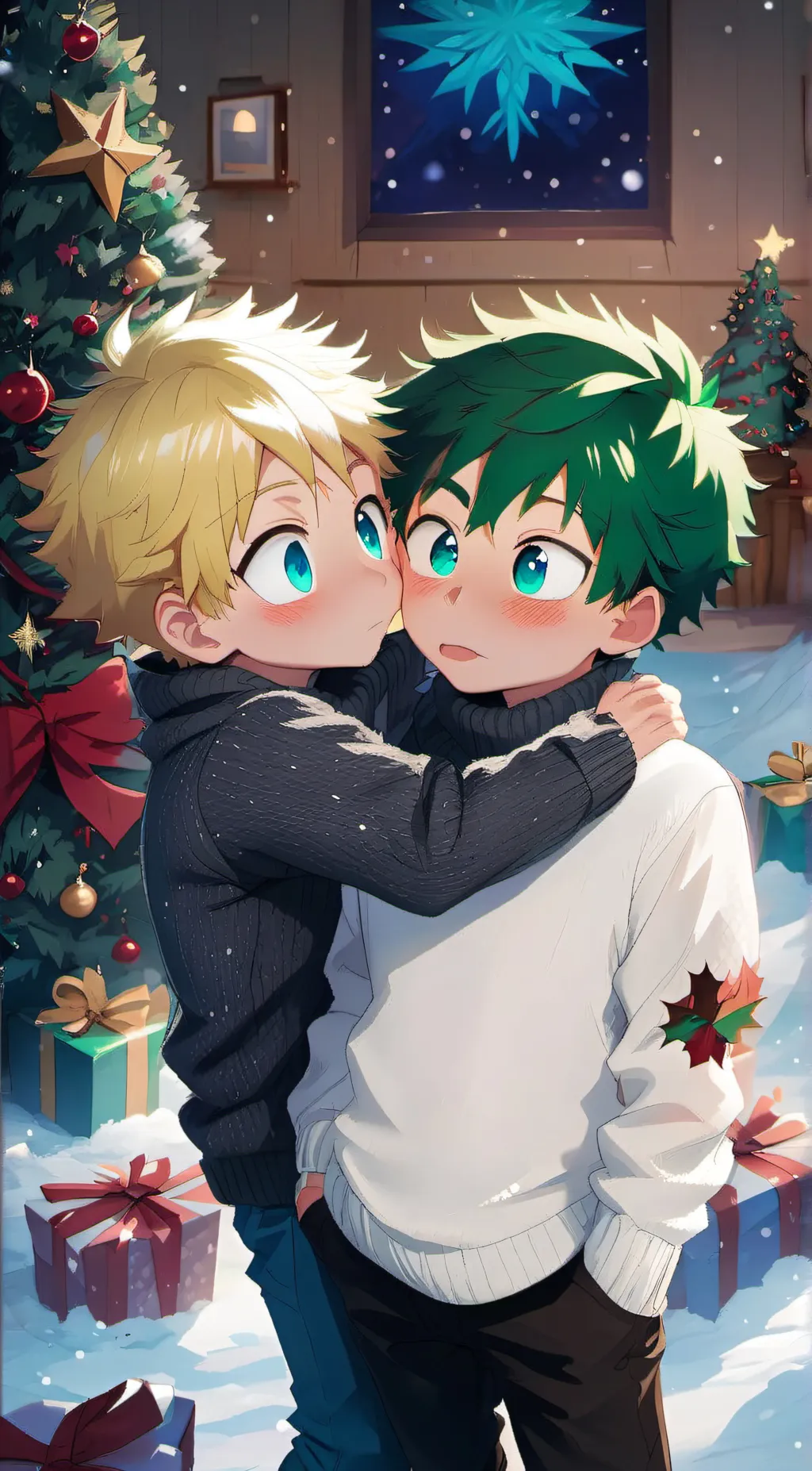 ai character: Katsuki bakugo background