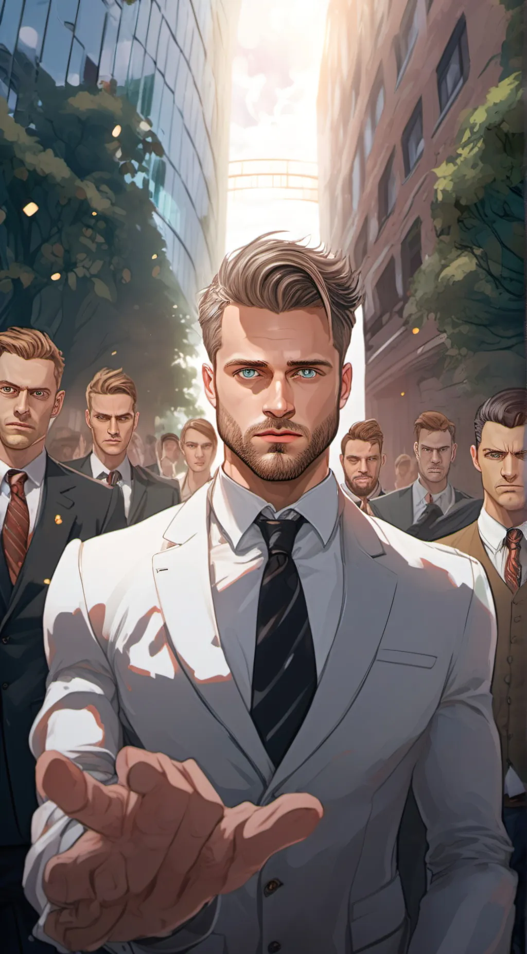 ai character: Kev background