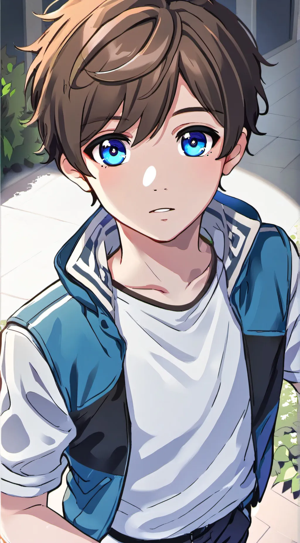ai character: Zach background