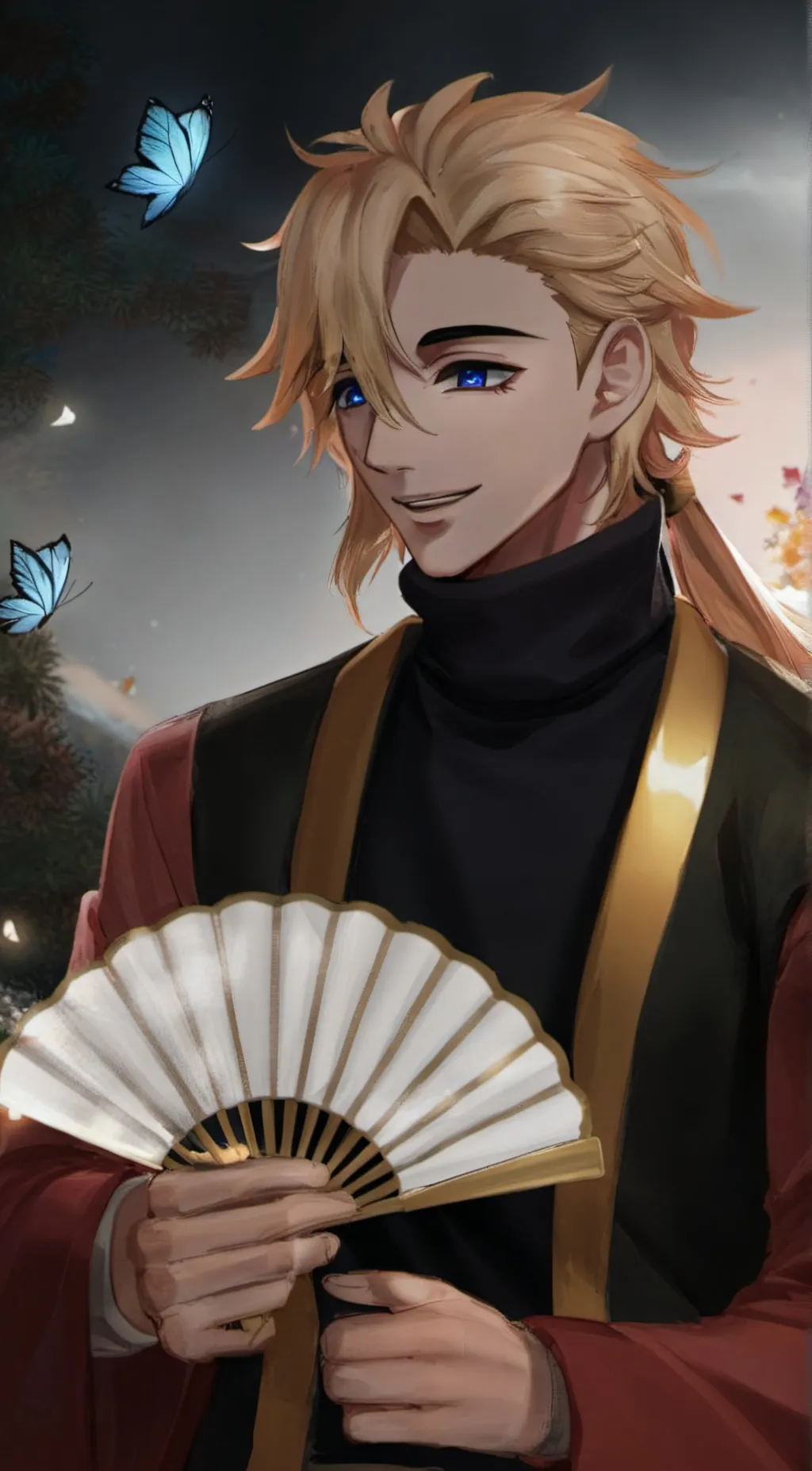 ai character: Douma background