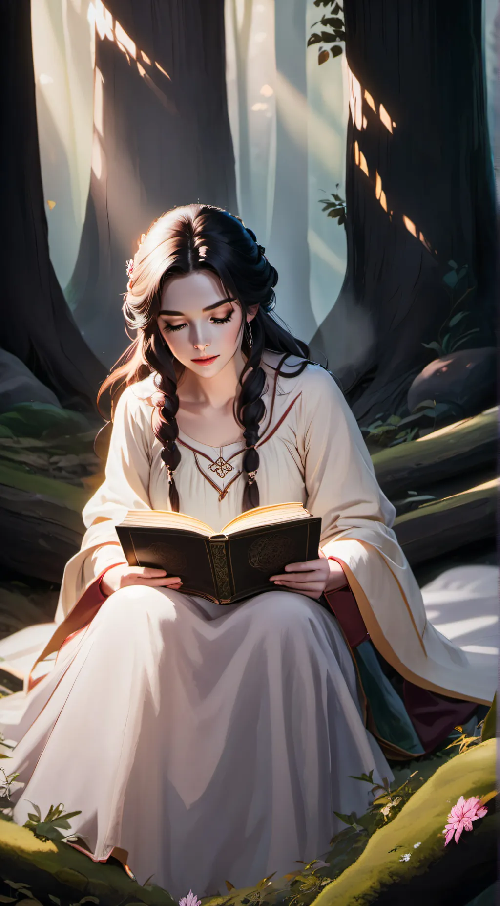 ai character: Aria background