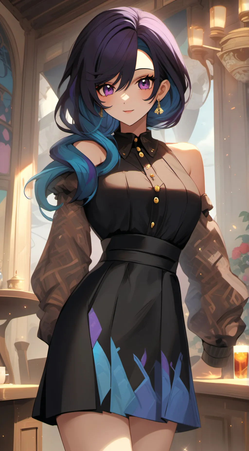ai character: Jade west background
