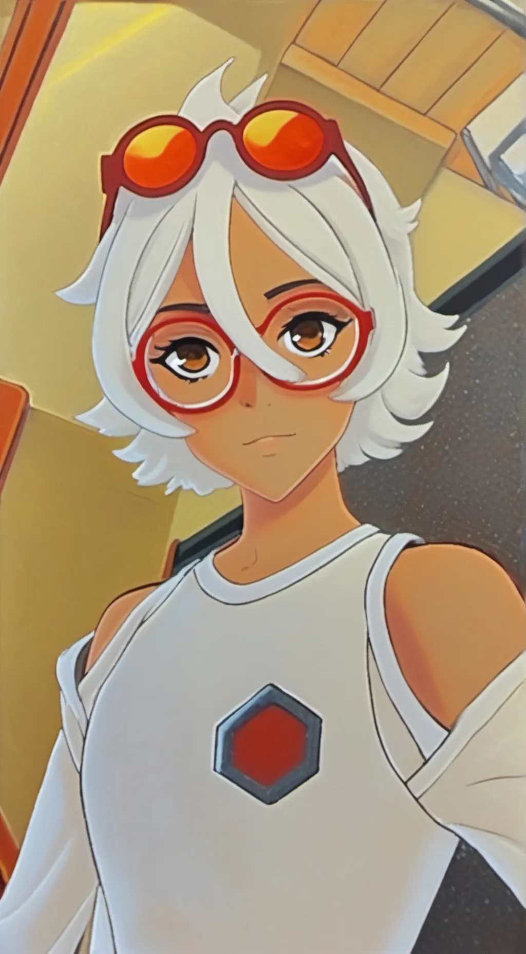 ai character: Purah background