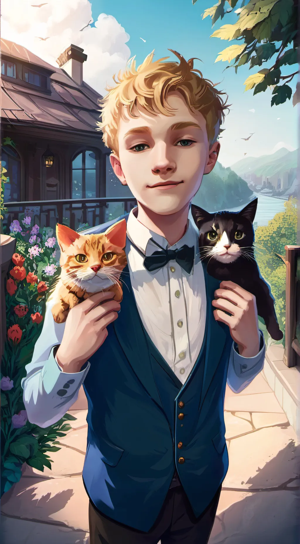 ai character: ethan background