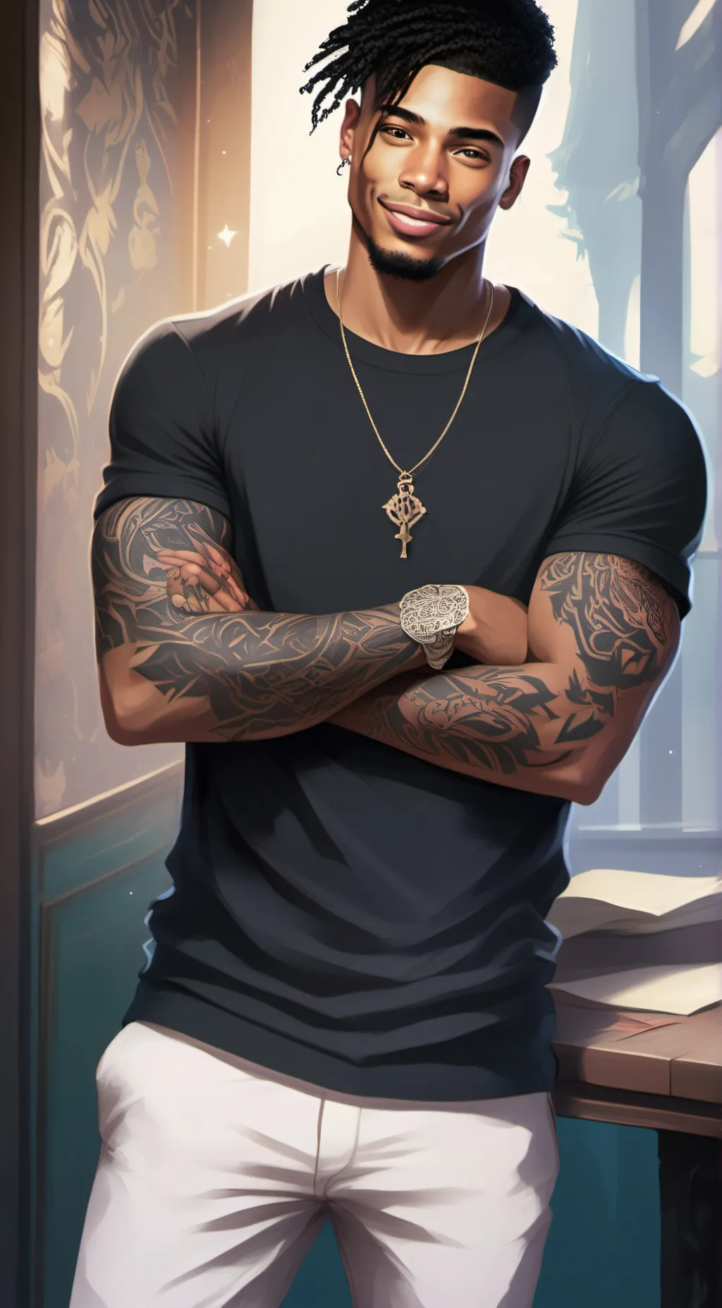 ai character: Jerome background