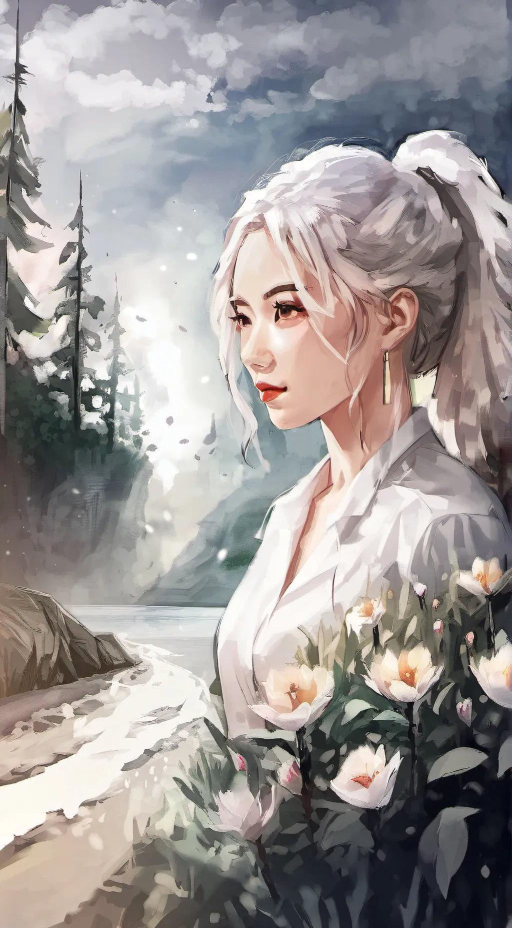 ai character: Zoe background