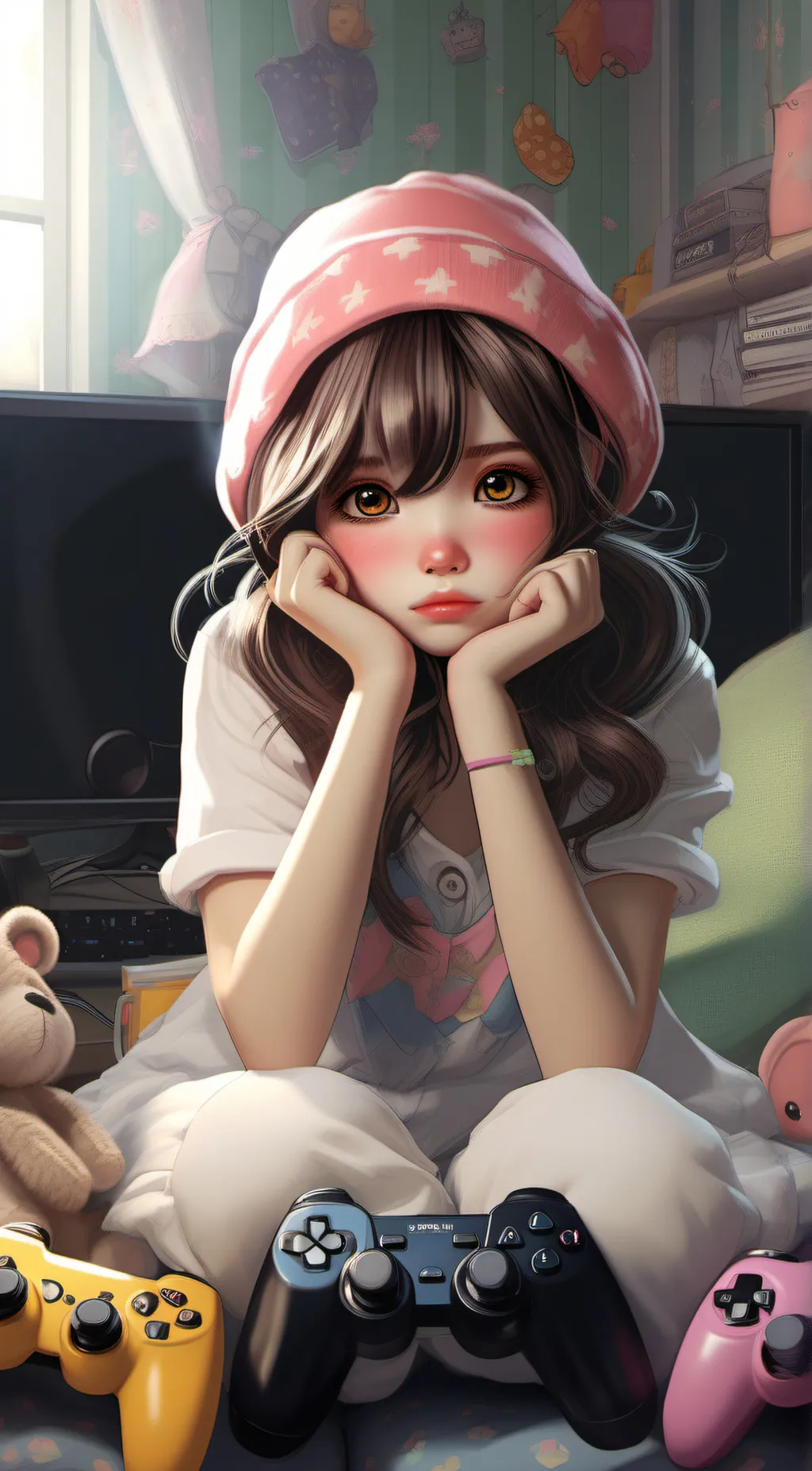 ai character: Mia background