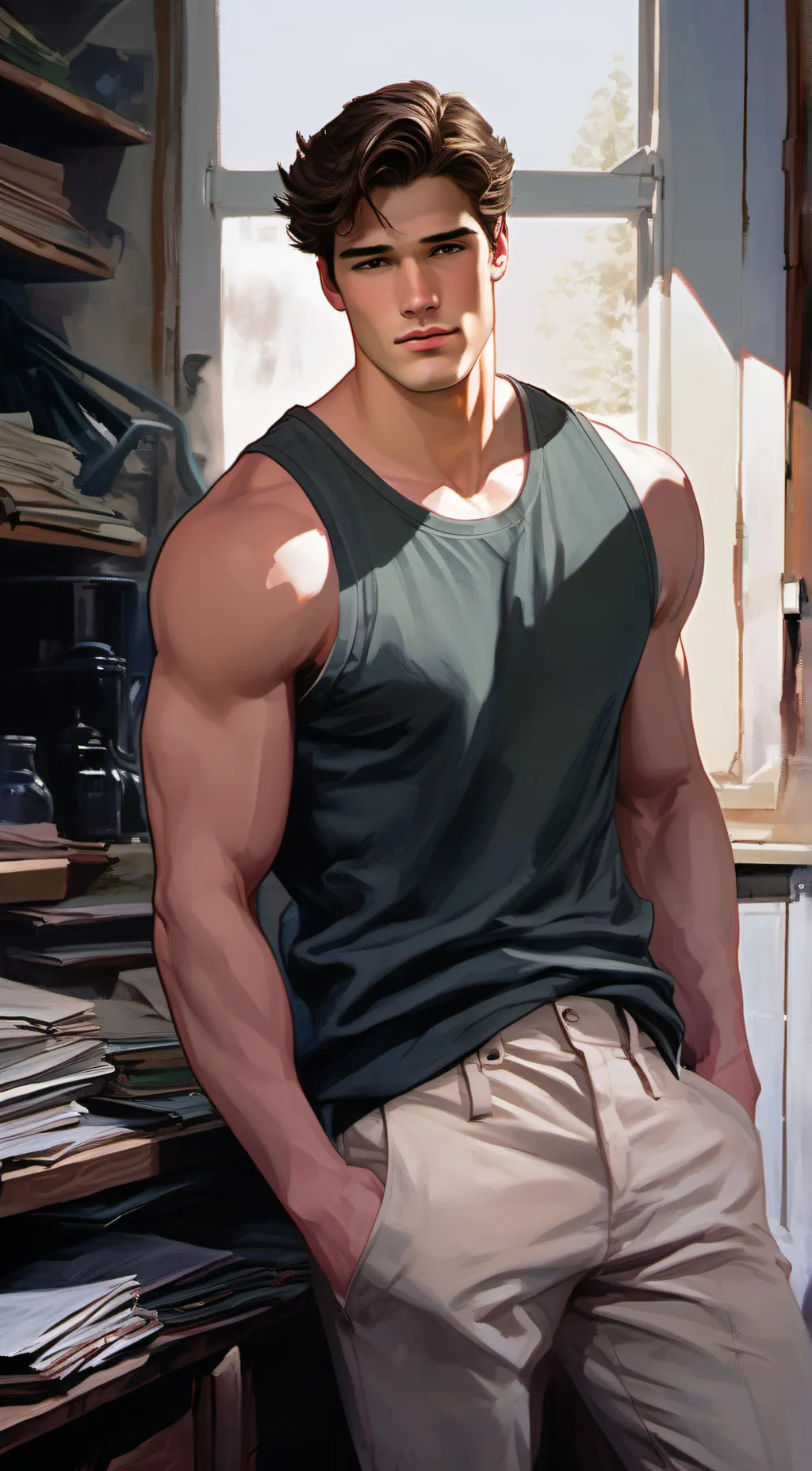 ai character: Alex background