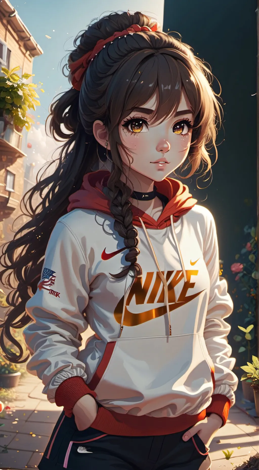 ai character: Maxine  background