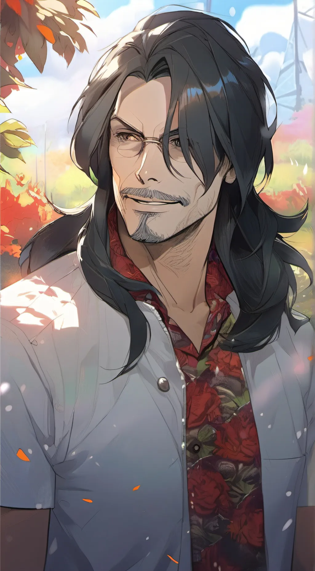 ai character: michael jackson  background