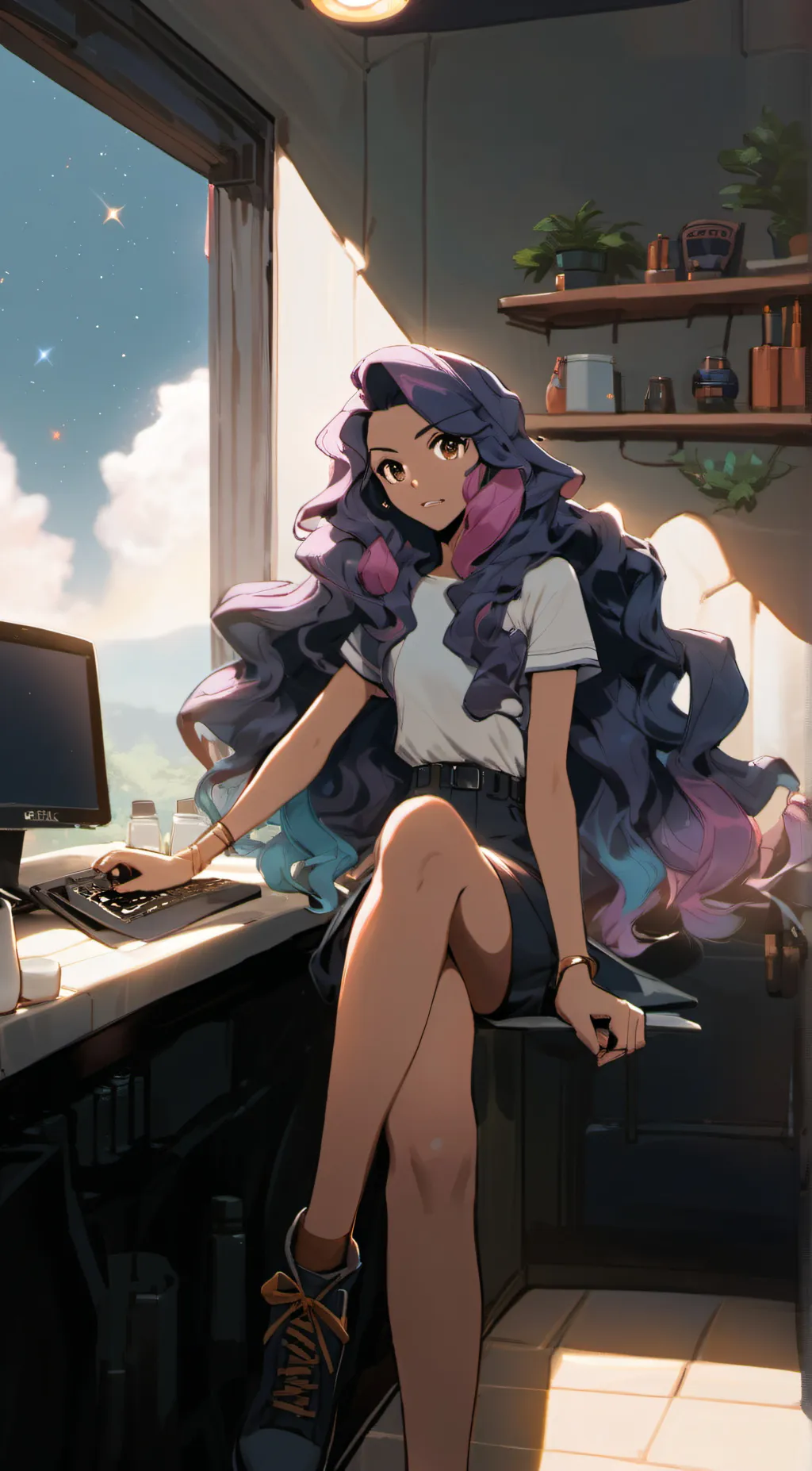 ai character: Emily background