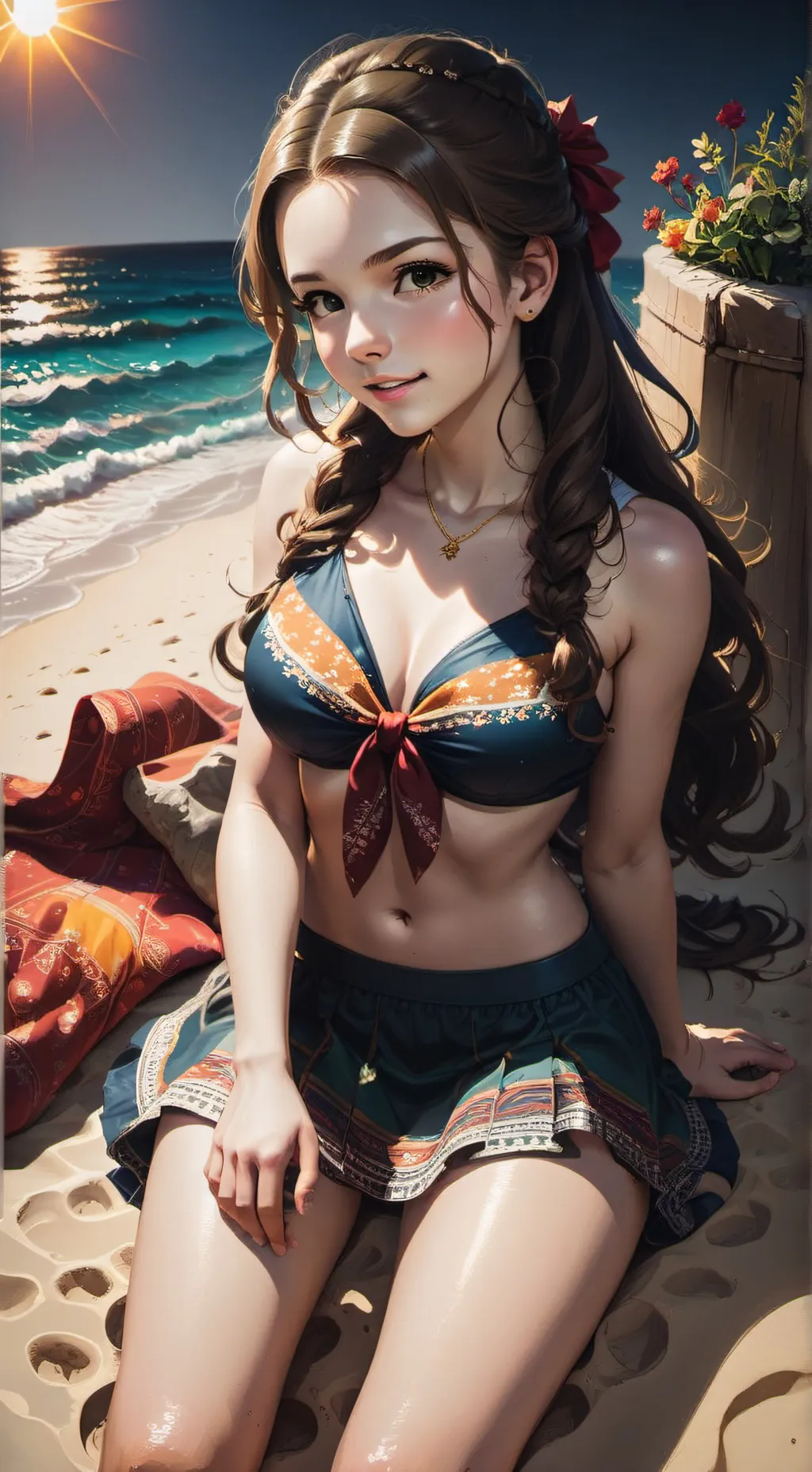 ai character: Daisy background