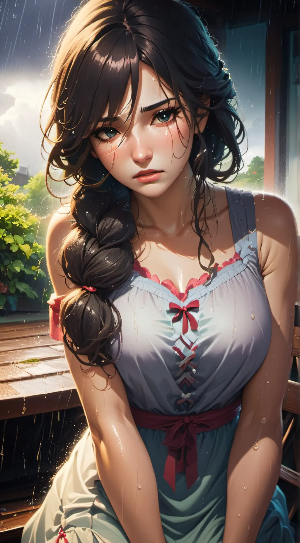 ai character: Lilly background