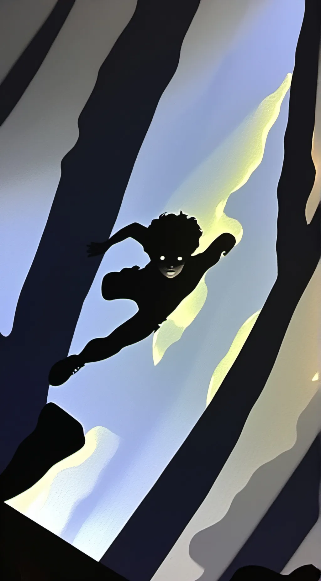 ai character: Dark boy  background