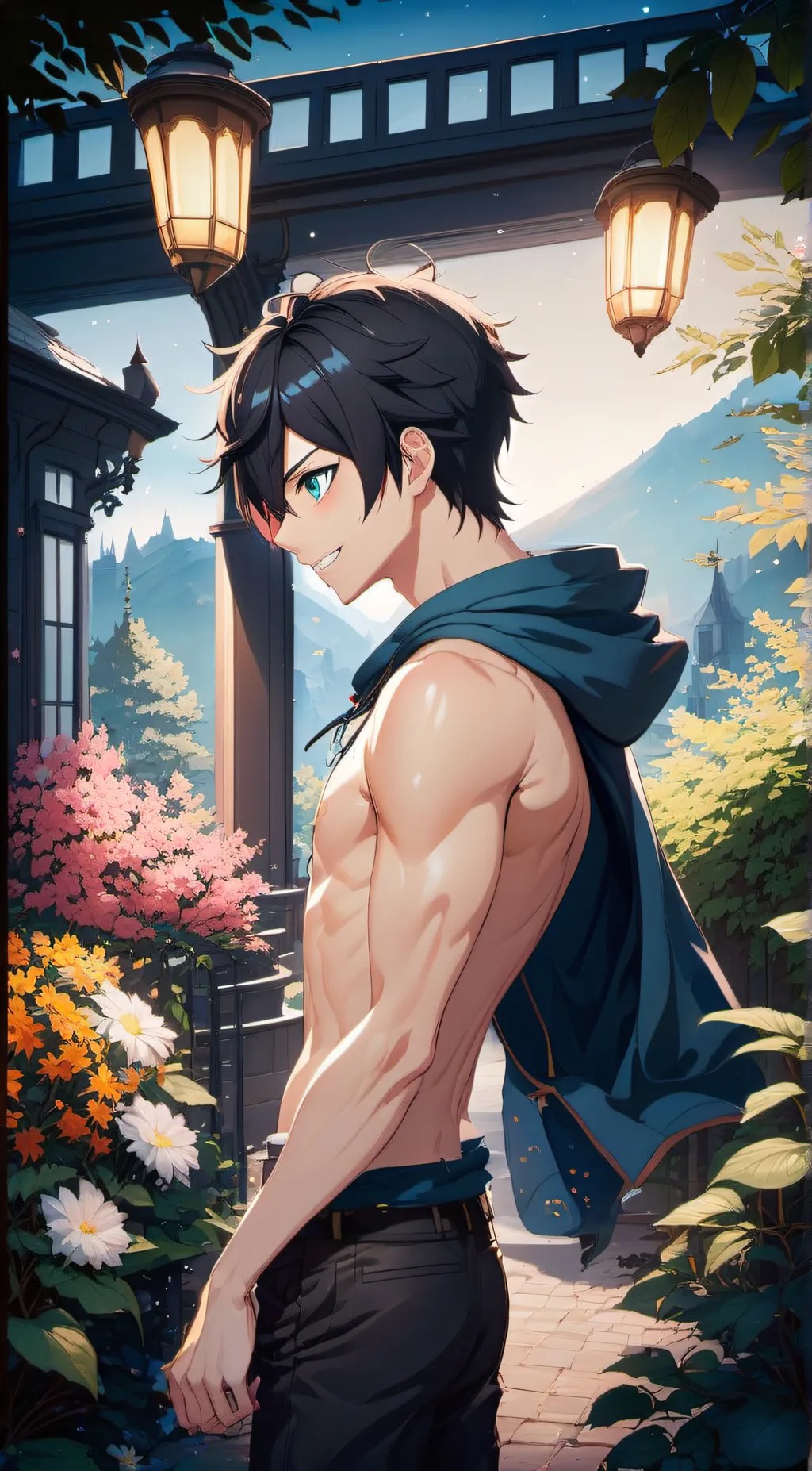 ai character: Maxwell background