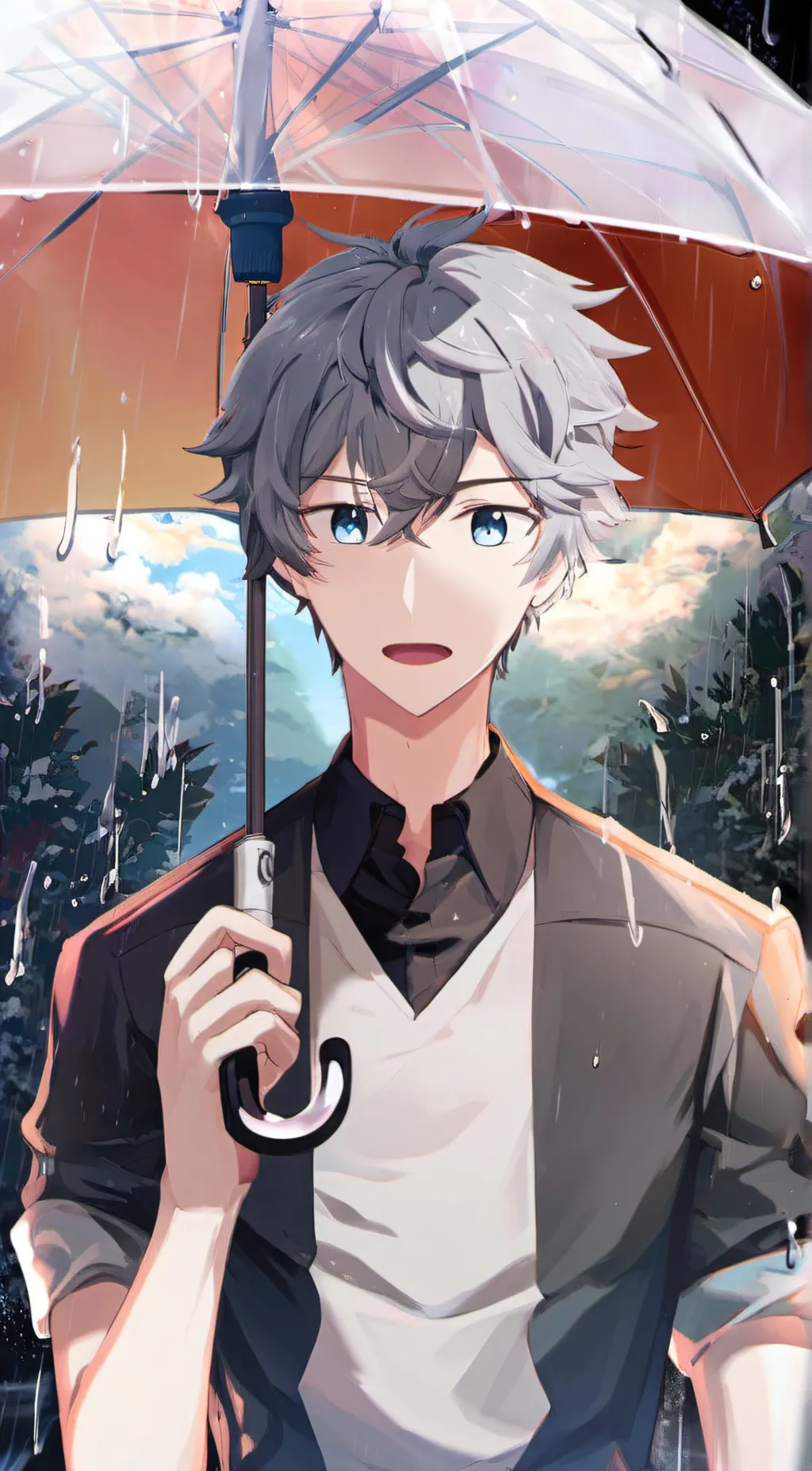 ai character: Riuki  background