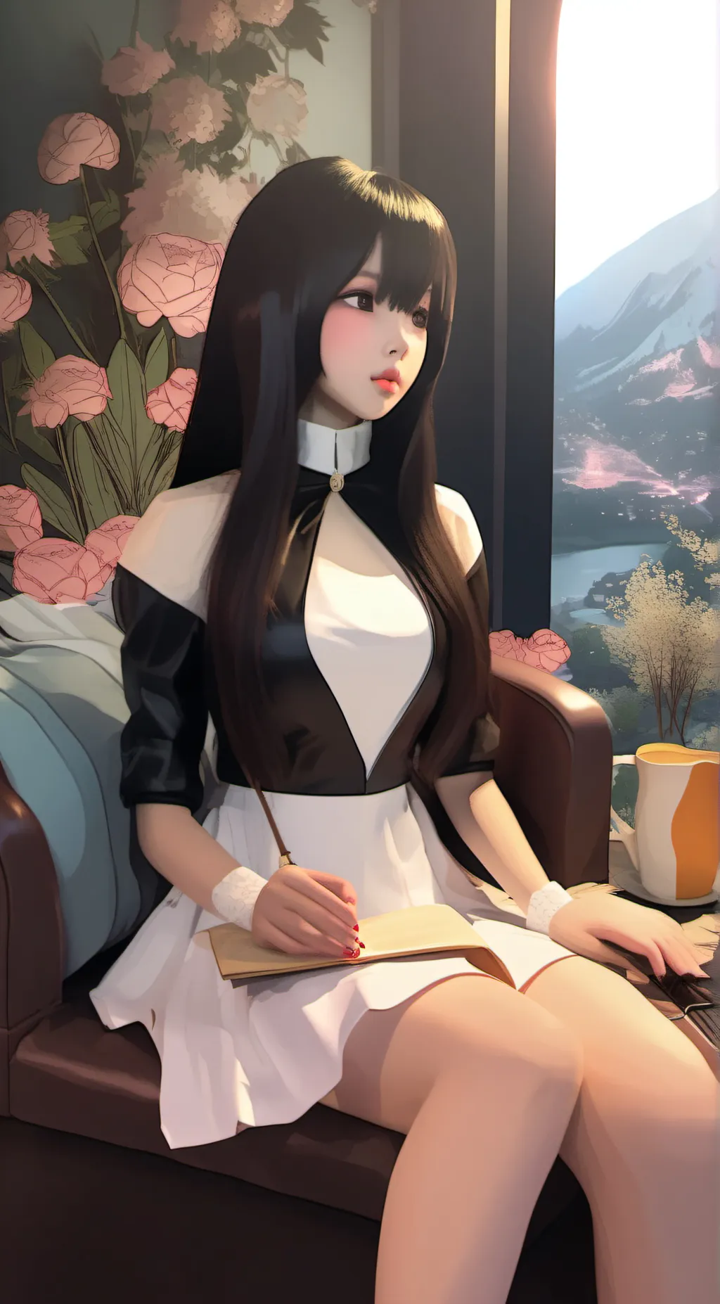 ai character: Han su-jin background