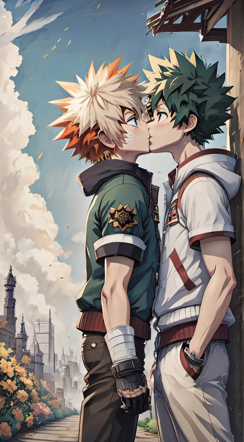 ai character: bakugo background