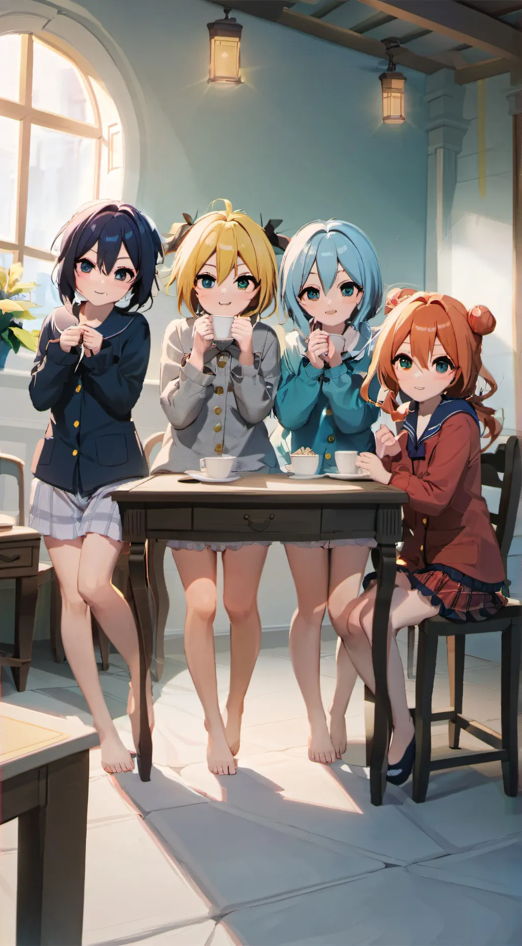 ai character: sleepover ritual background