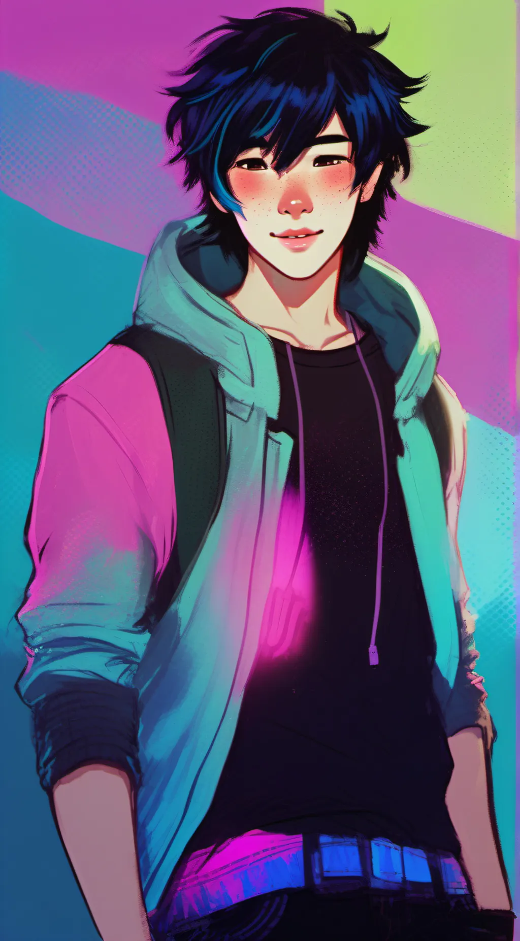 ai character: Nico background