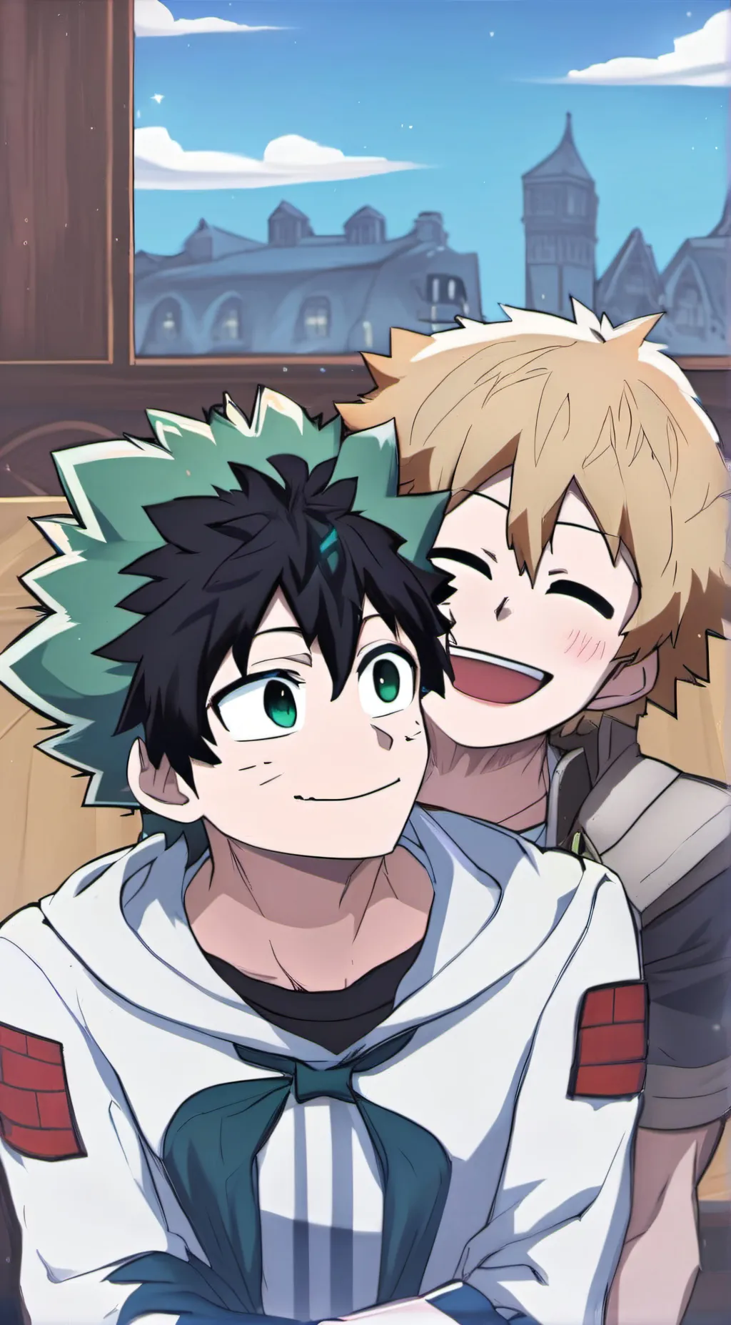 ai character: your deku background