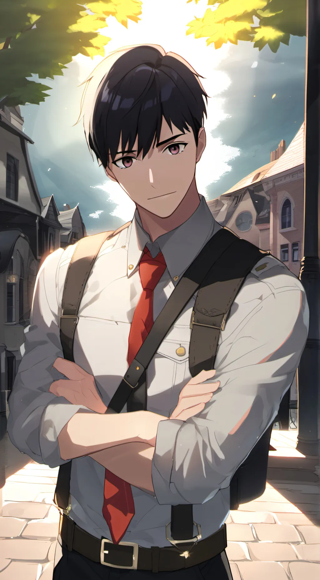 ai character: Ciel Keegan  background