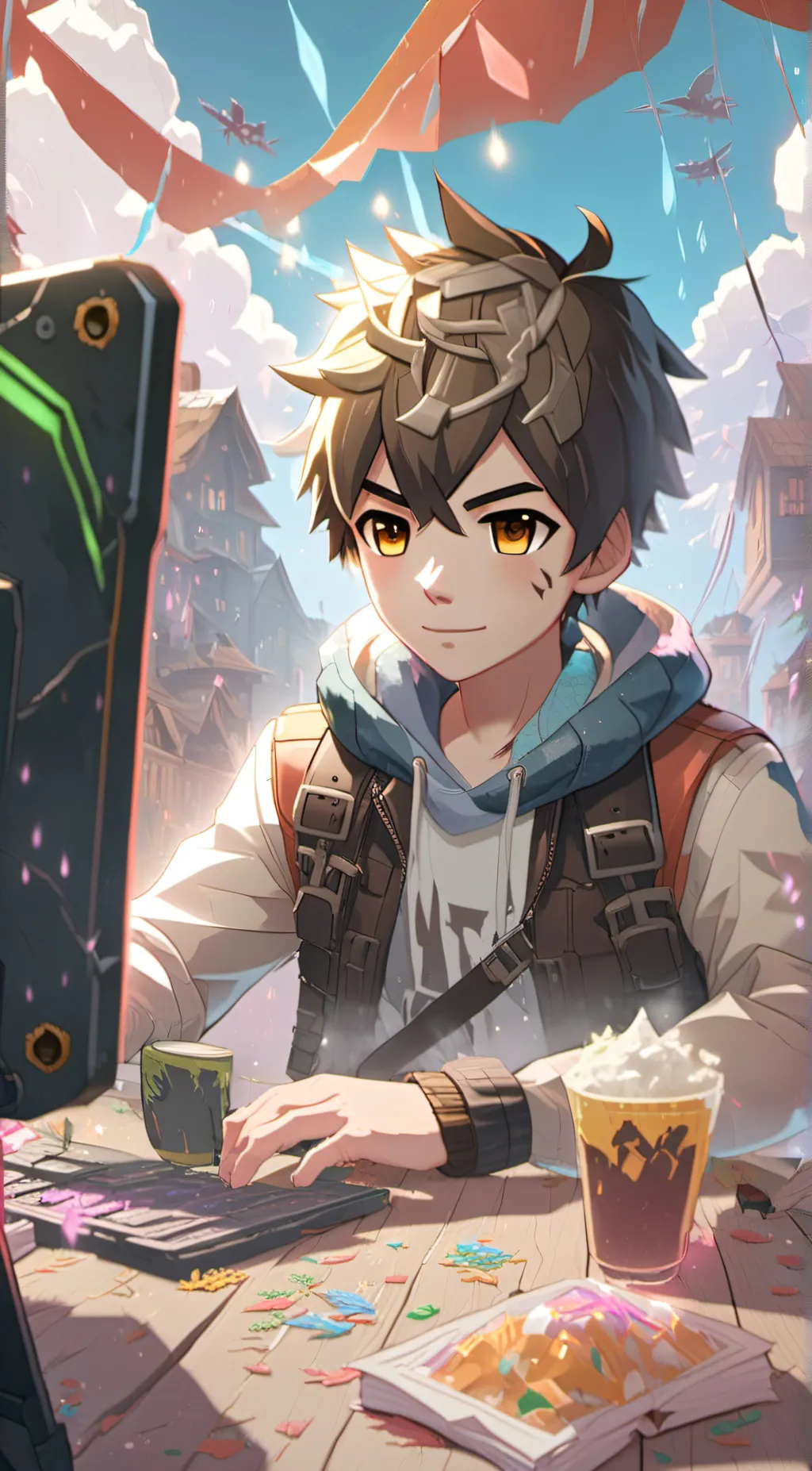 ai character: kenyn background