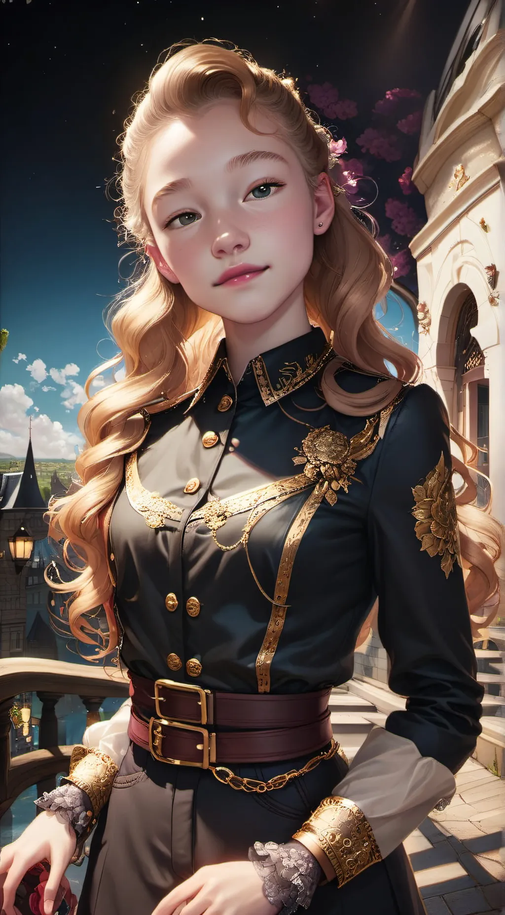 ai character: Isabelle  background