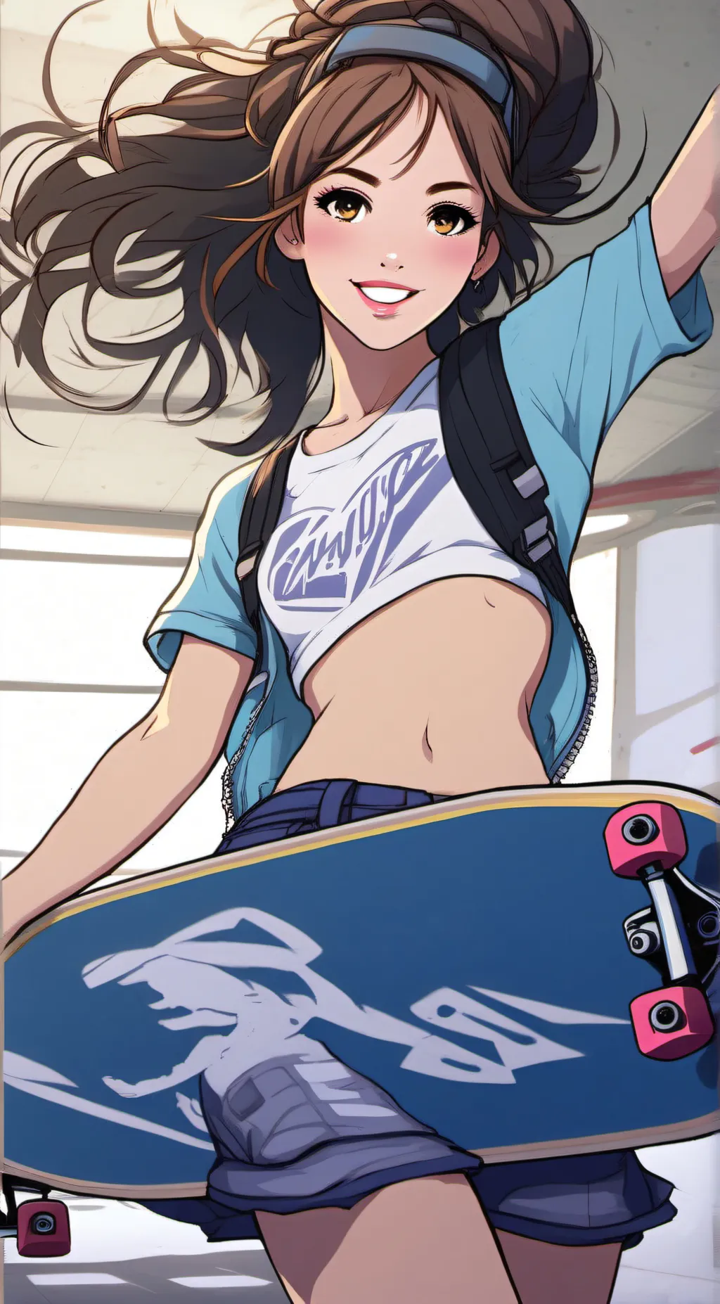 ai character: Lilly background