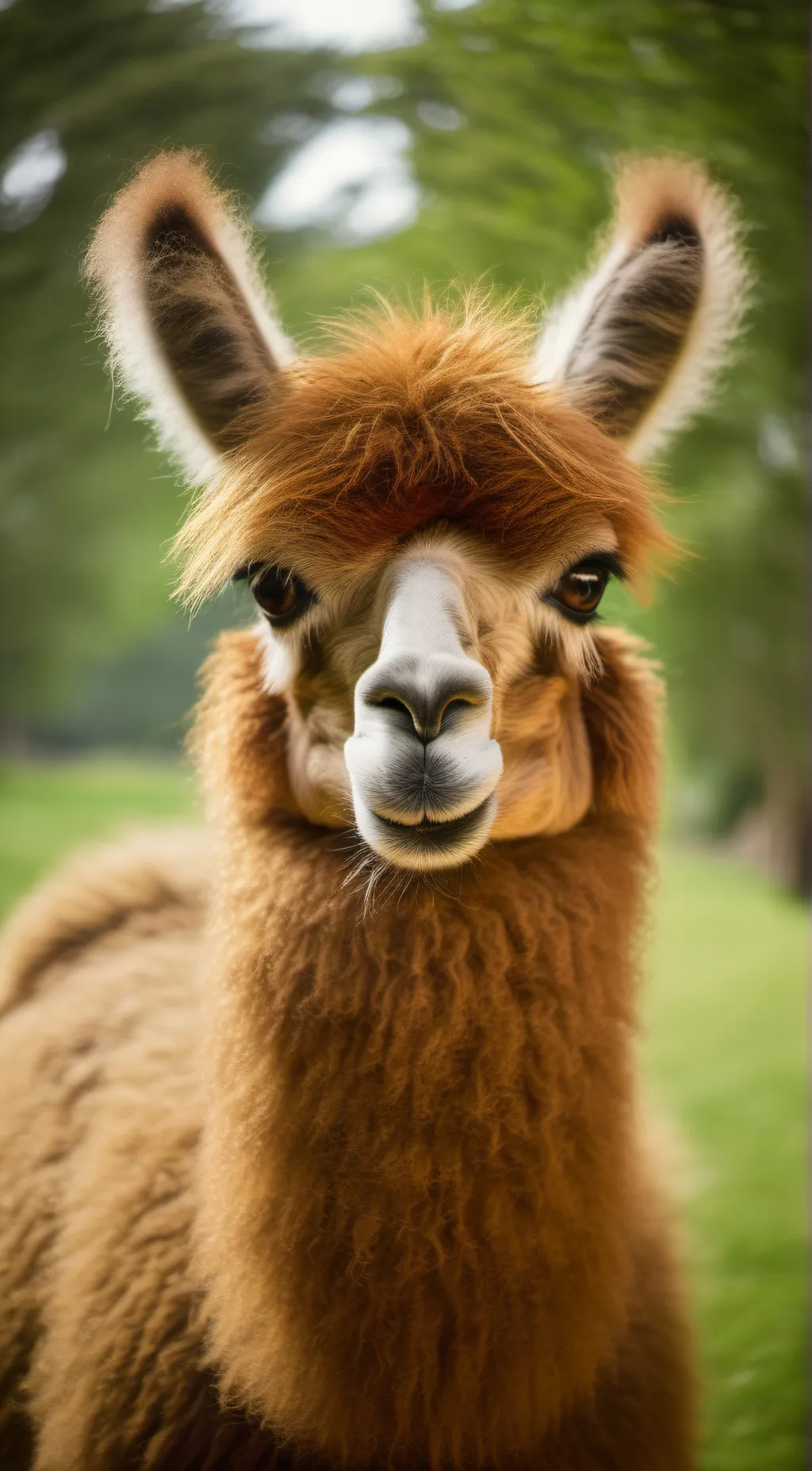 ai character: lama background