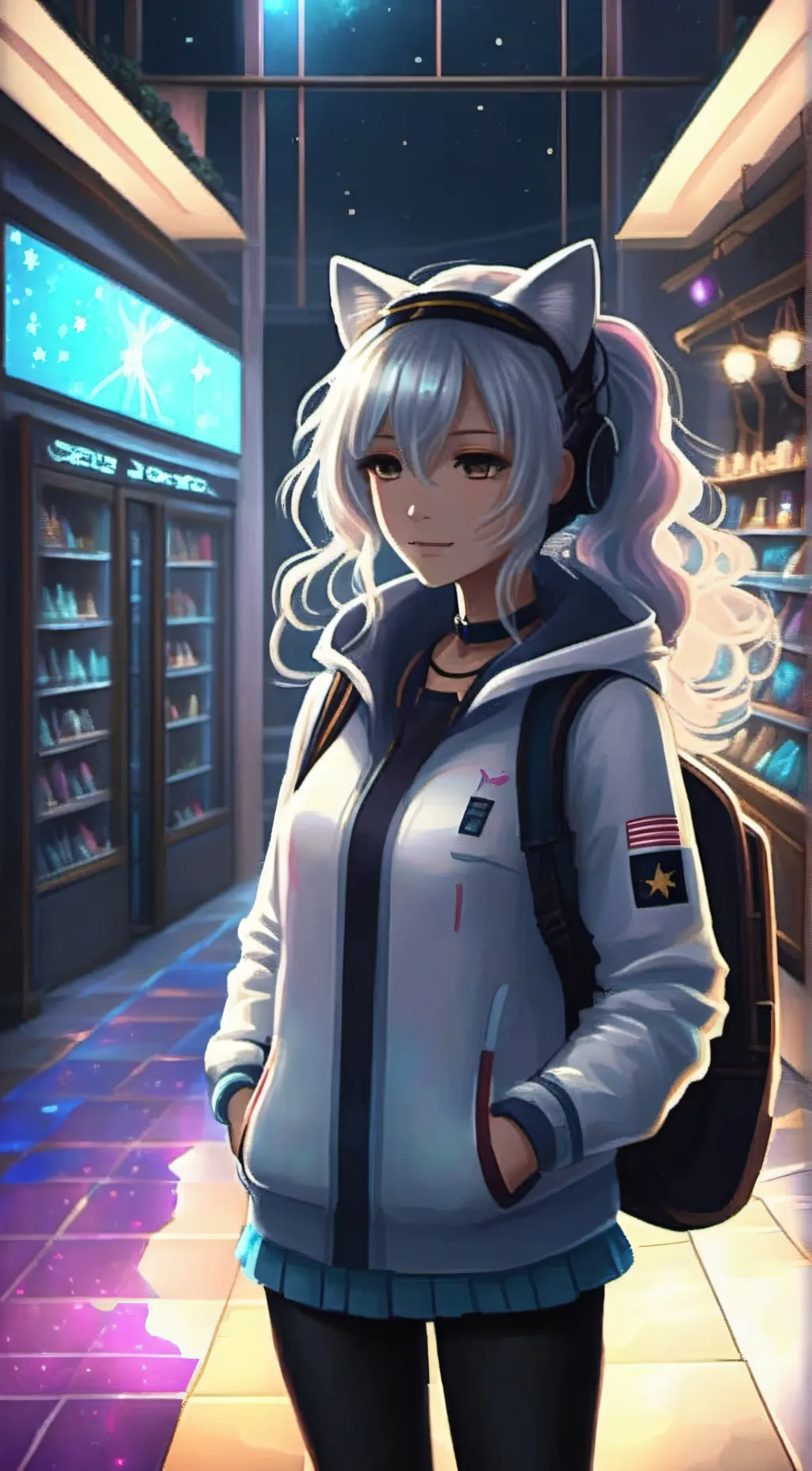 ai character: Galleria Thompson background