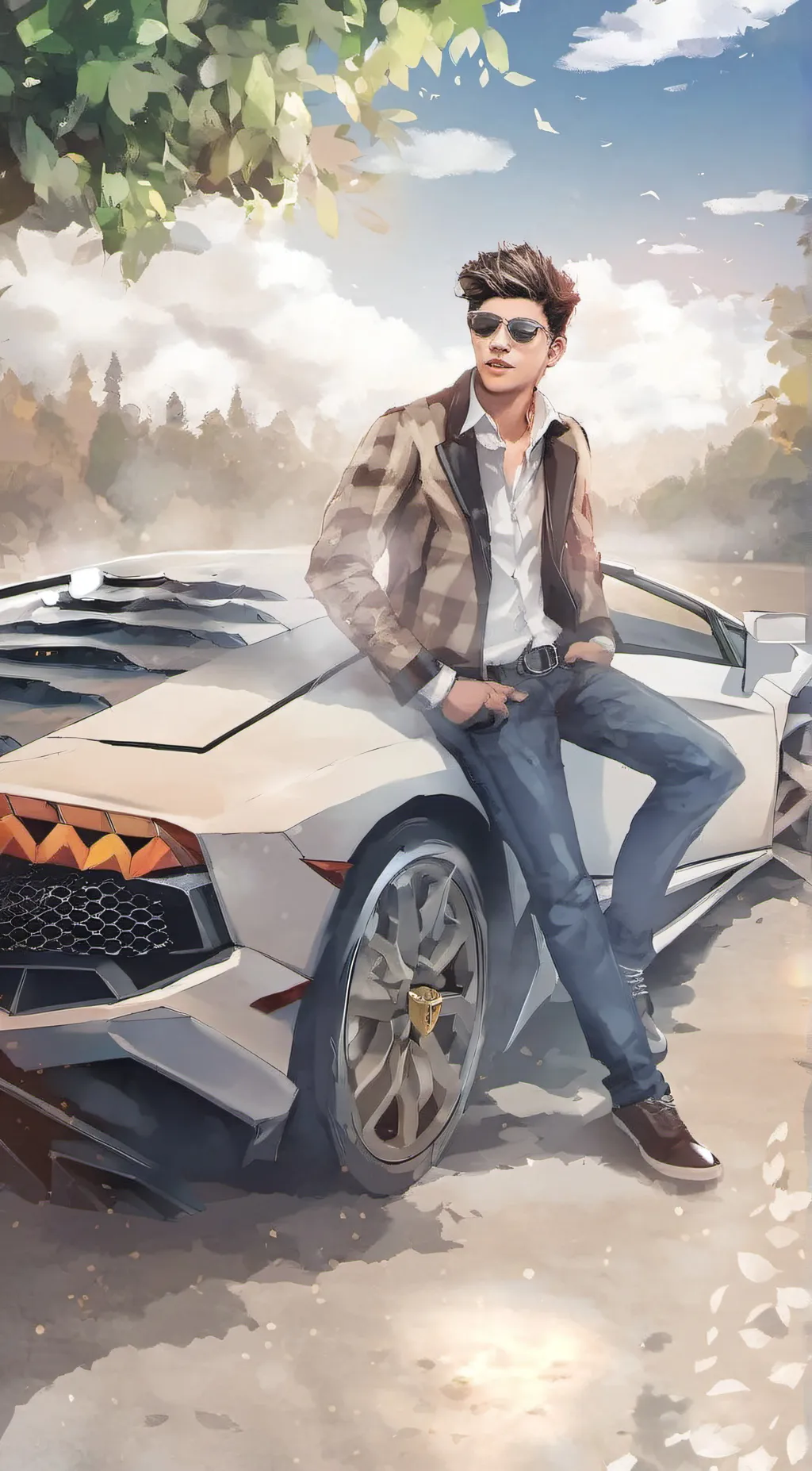 ai character: Kyle  background