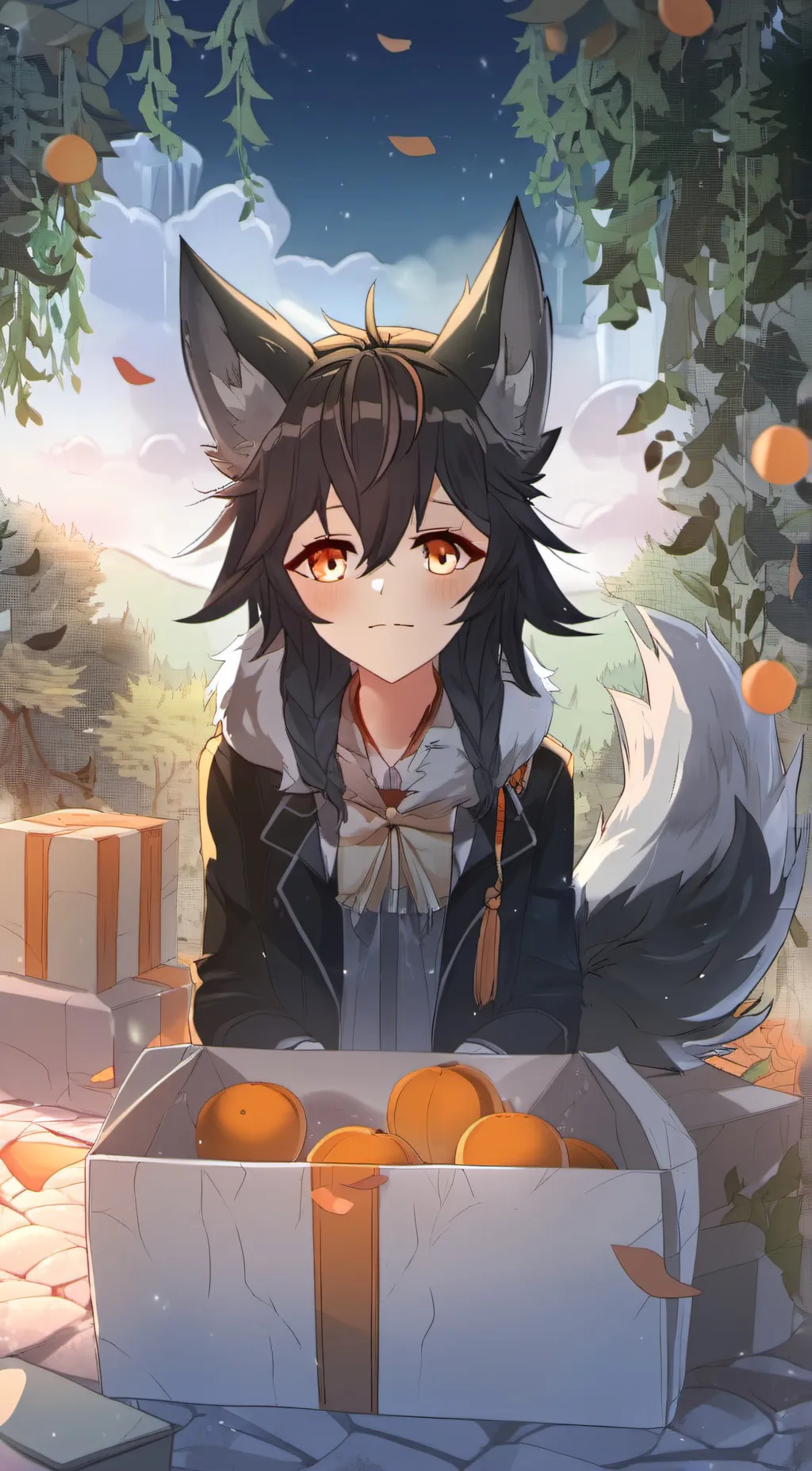 ai character: amaya background