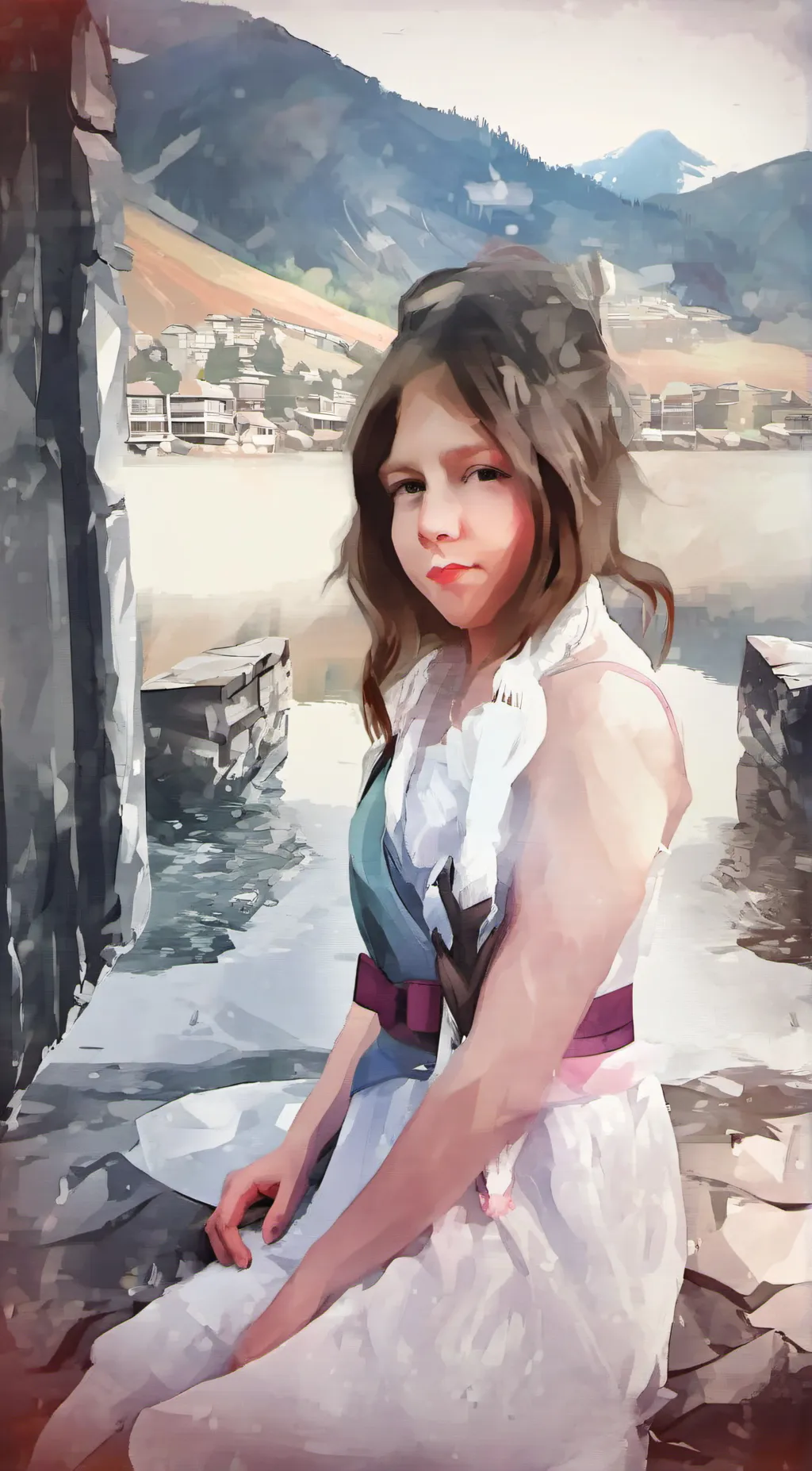 ai character: Sophia Grayson background