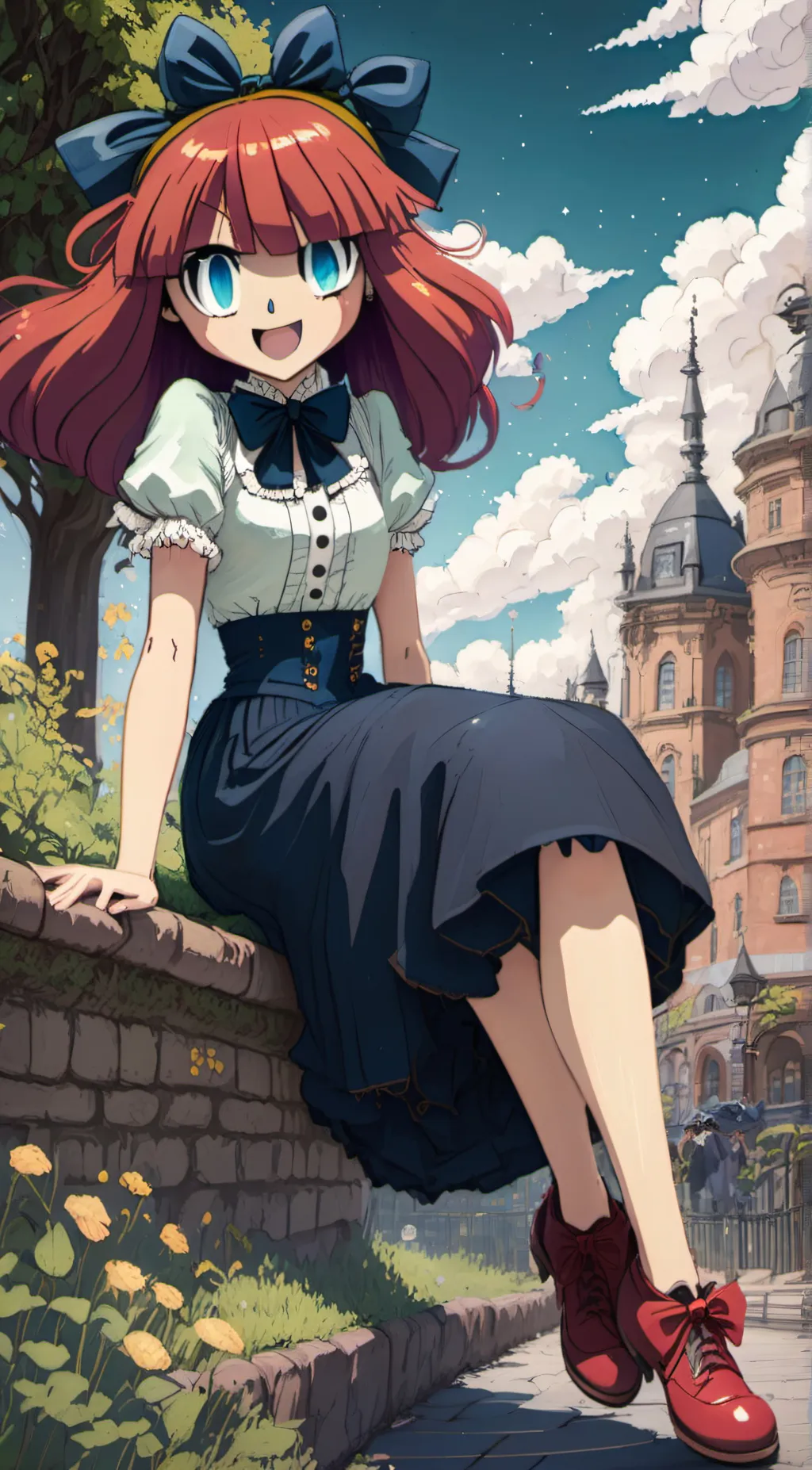 ai character: 🩵💙Ragatha💙🩵 background