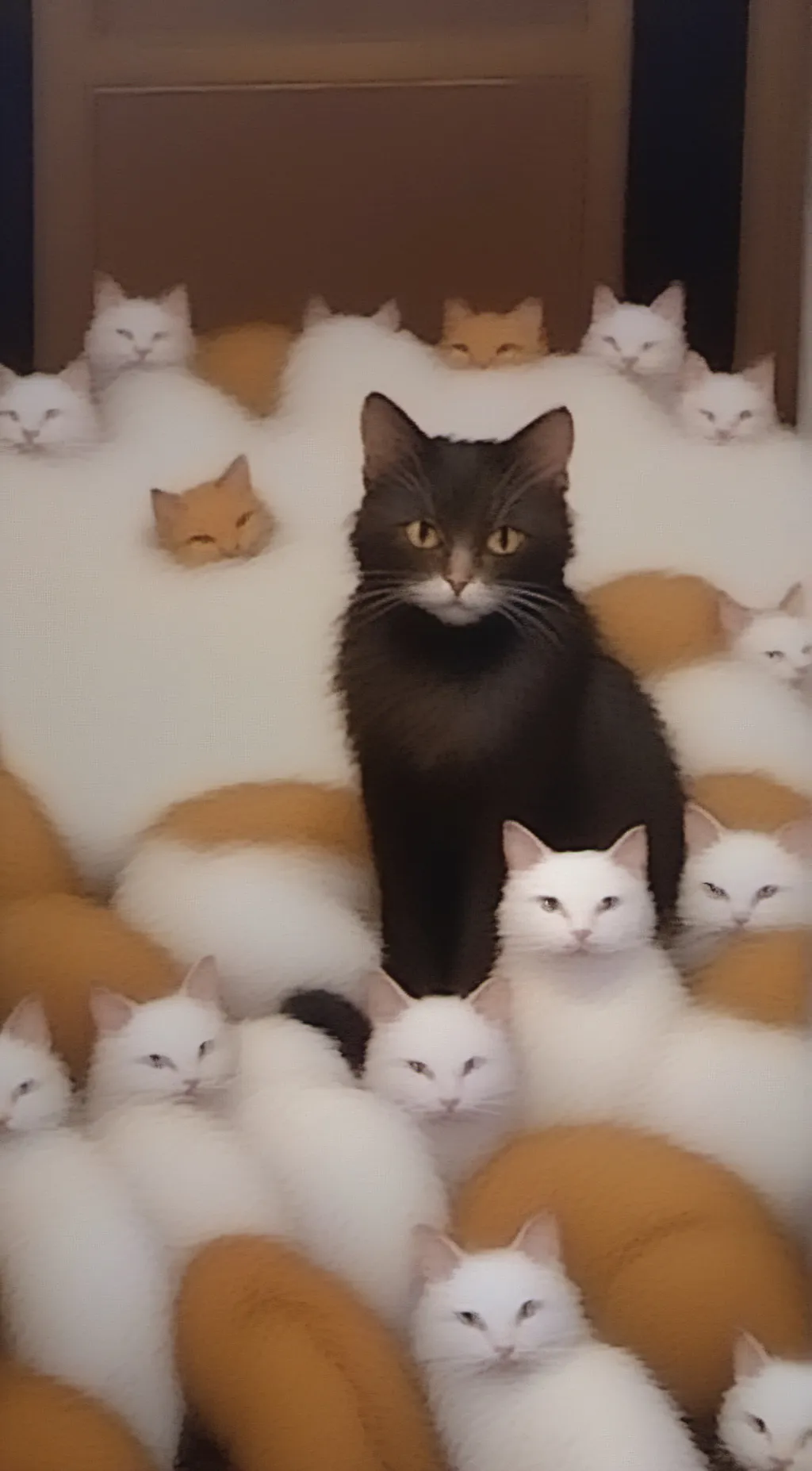 ai character: i am mother cat background