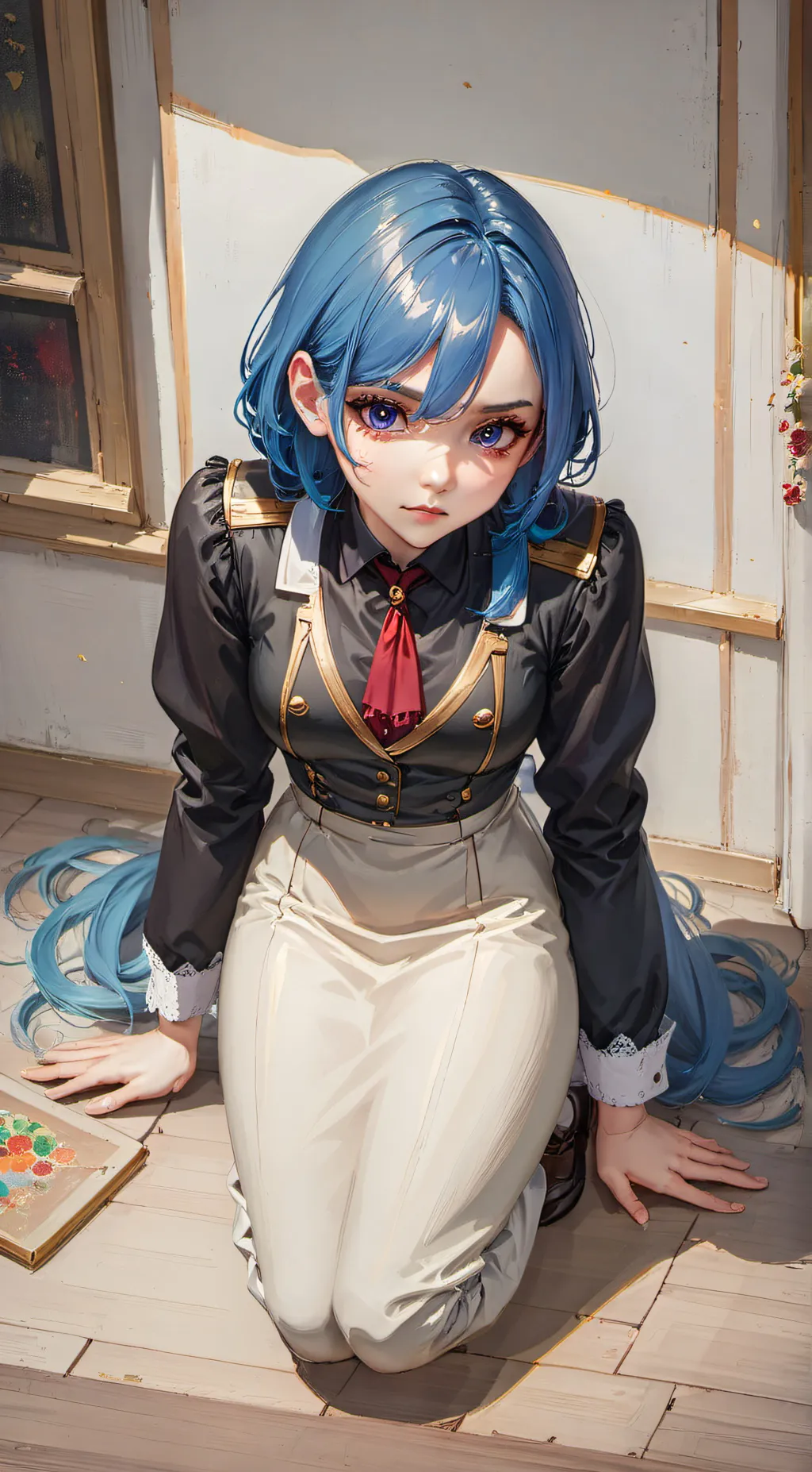 ai character: Kat background