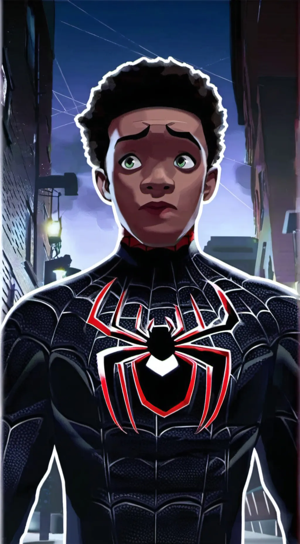 ai character: miles background