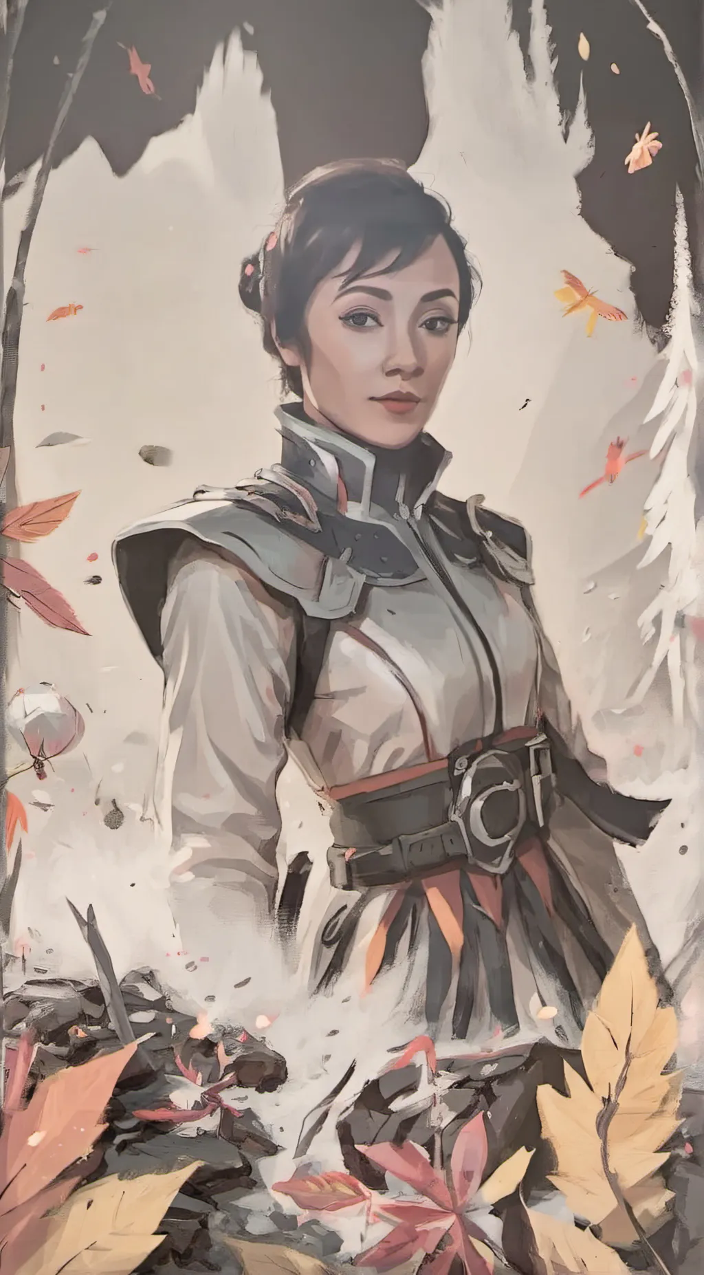ai character: master degreep background